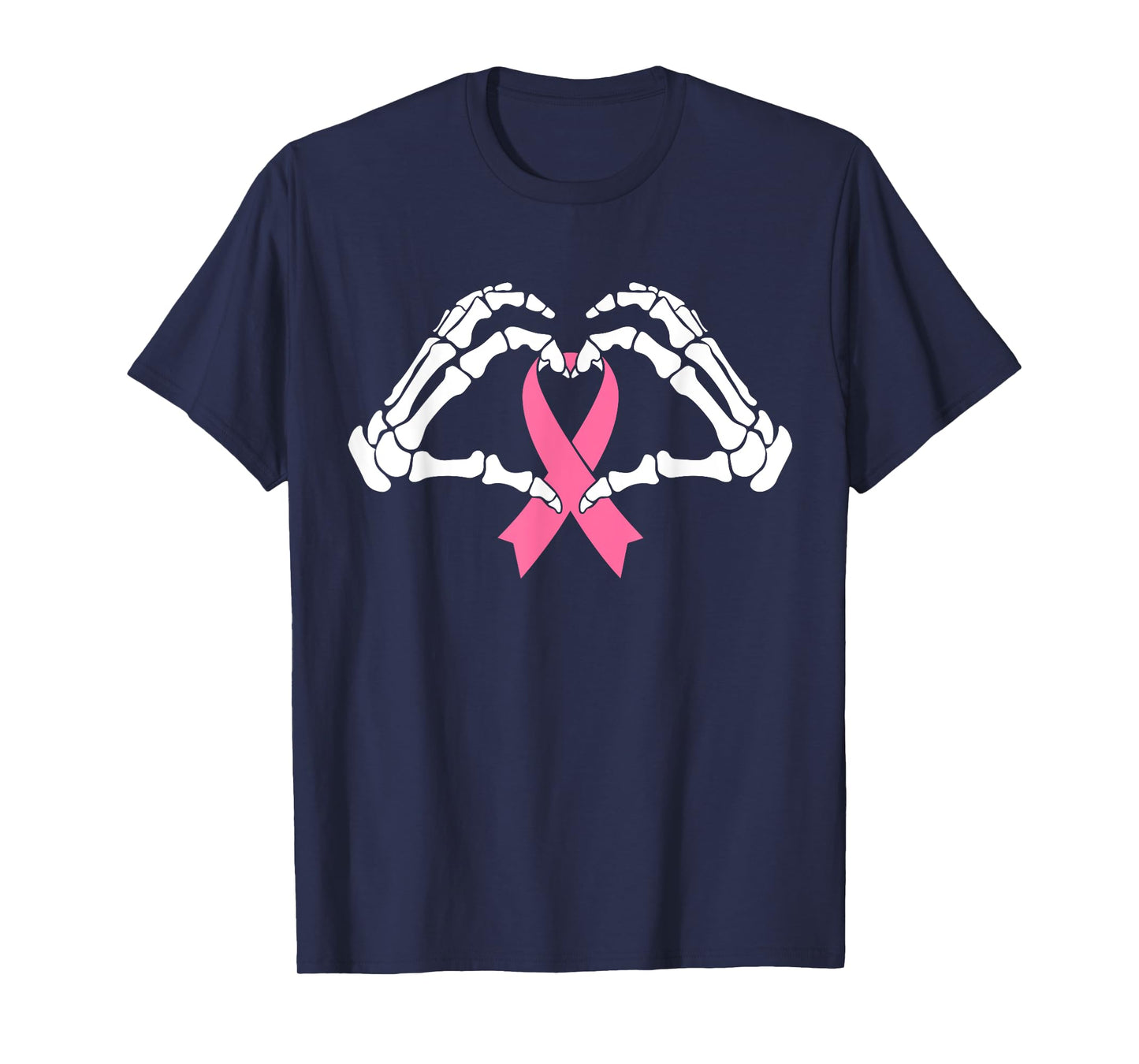 Skeleton Hands Holding Ribbon Halloween Costume Halloween T-Shirt