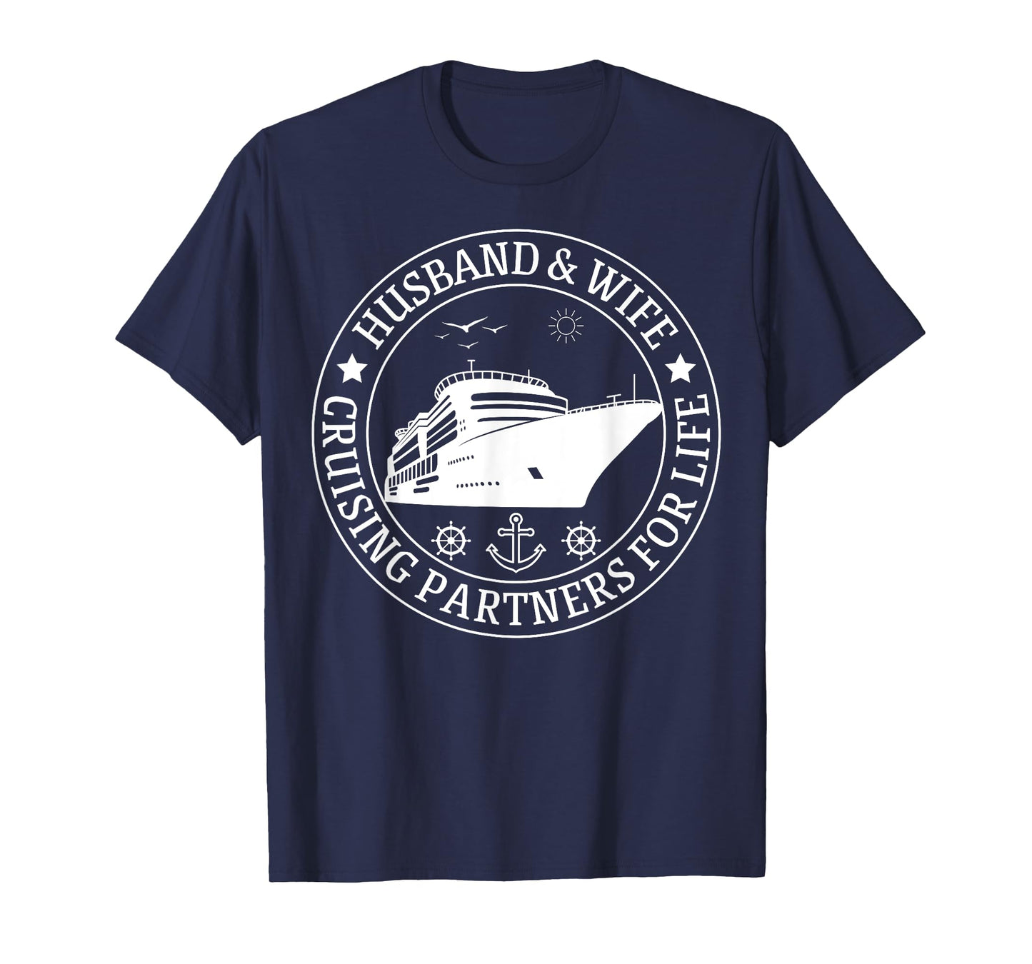 Cruising Husband And Wife Cruise Partners For Life Matching T-Shirt