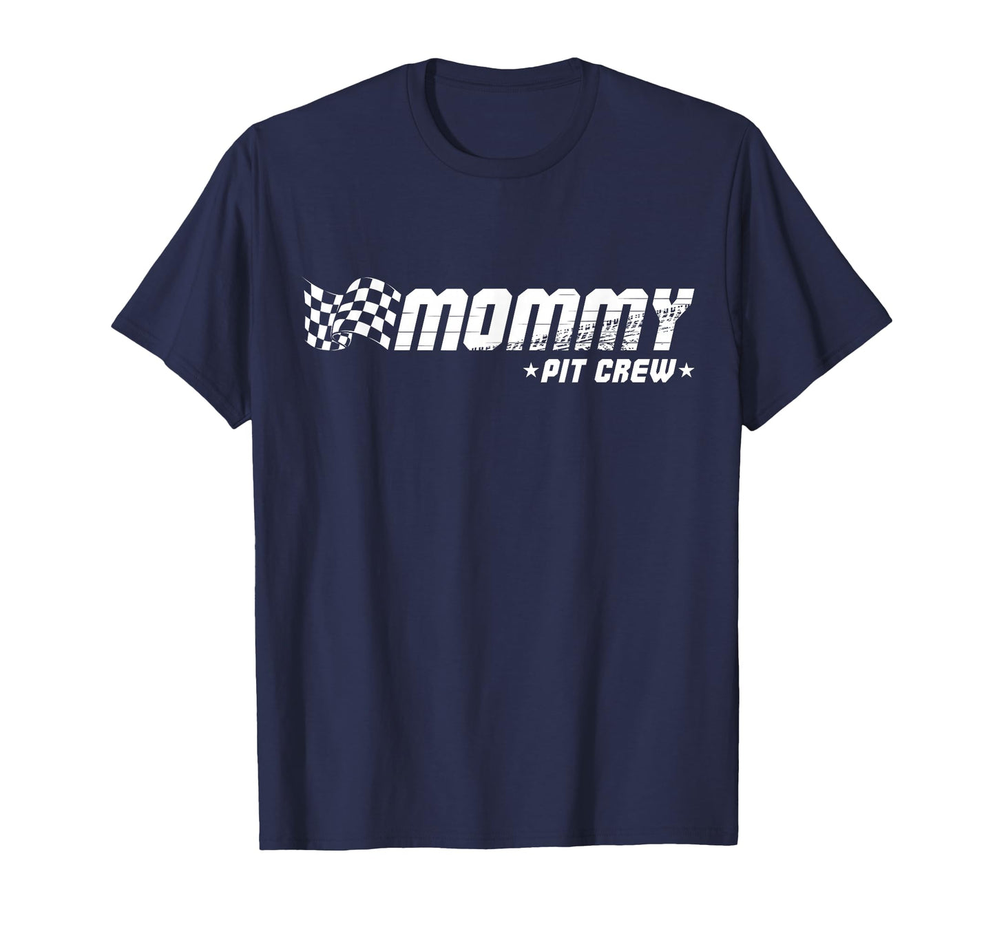 Mommy Pit Crew Race Car Birthday Family Racing T-Shirt