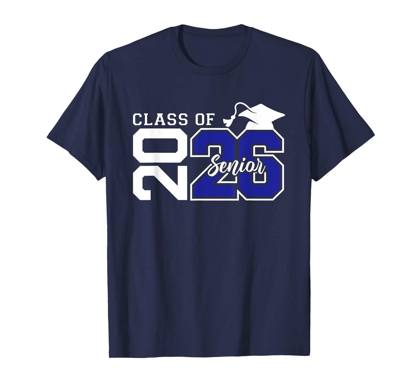 Senior 2026 Class of 2026 High School College Men Women Kids T-Shirt