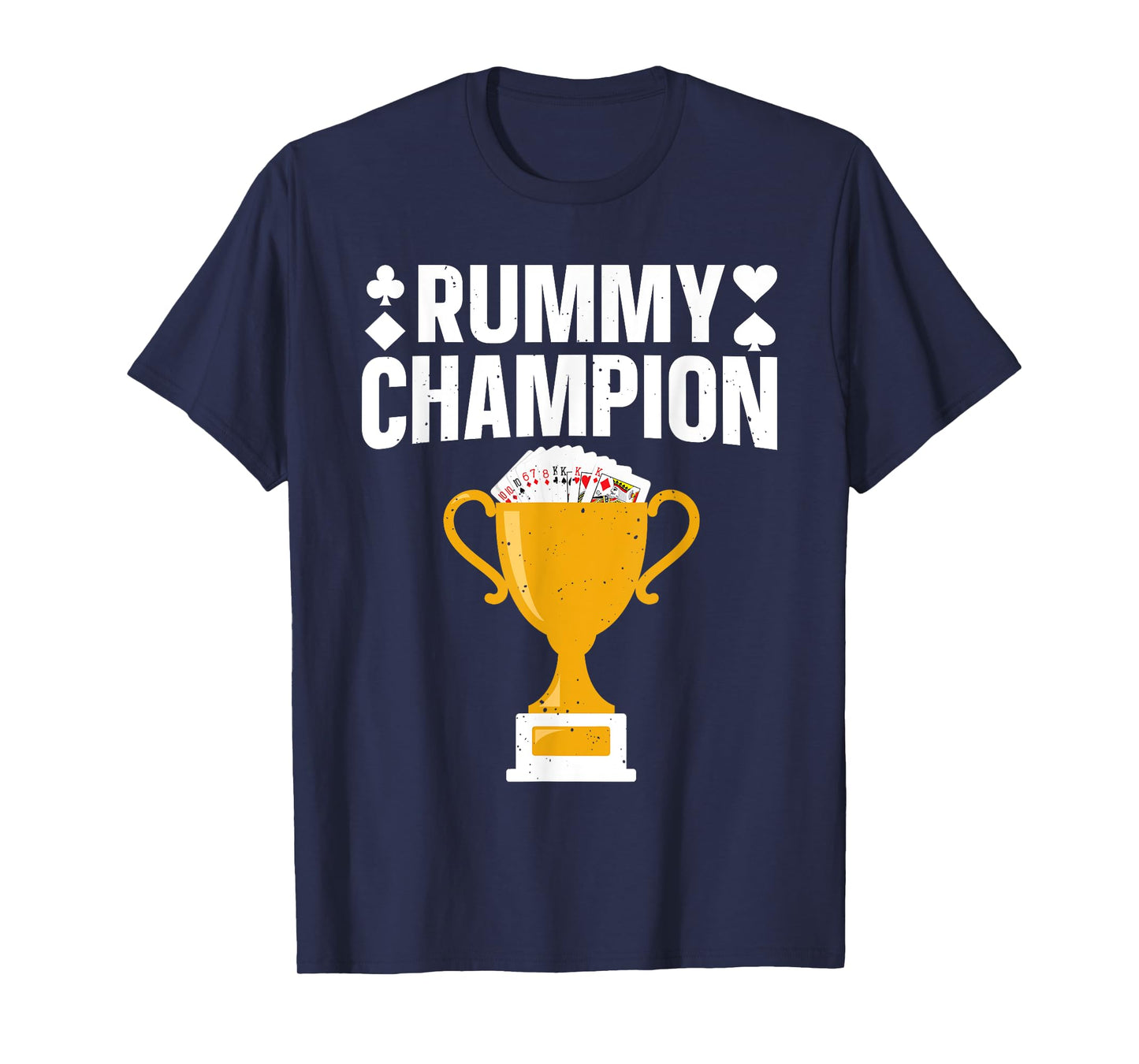Cool Gin Rummy Design for Men Women Card Game Rummy Player T-Shirt