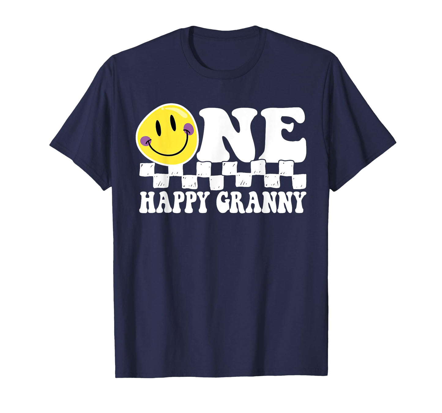 One Happy Dude Granny 1st Birthday Family Matching T-Shirt