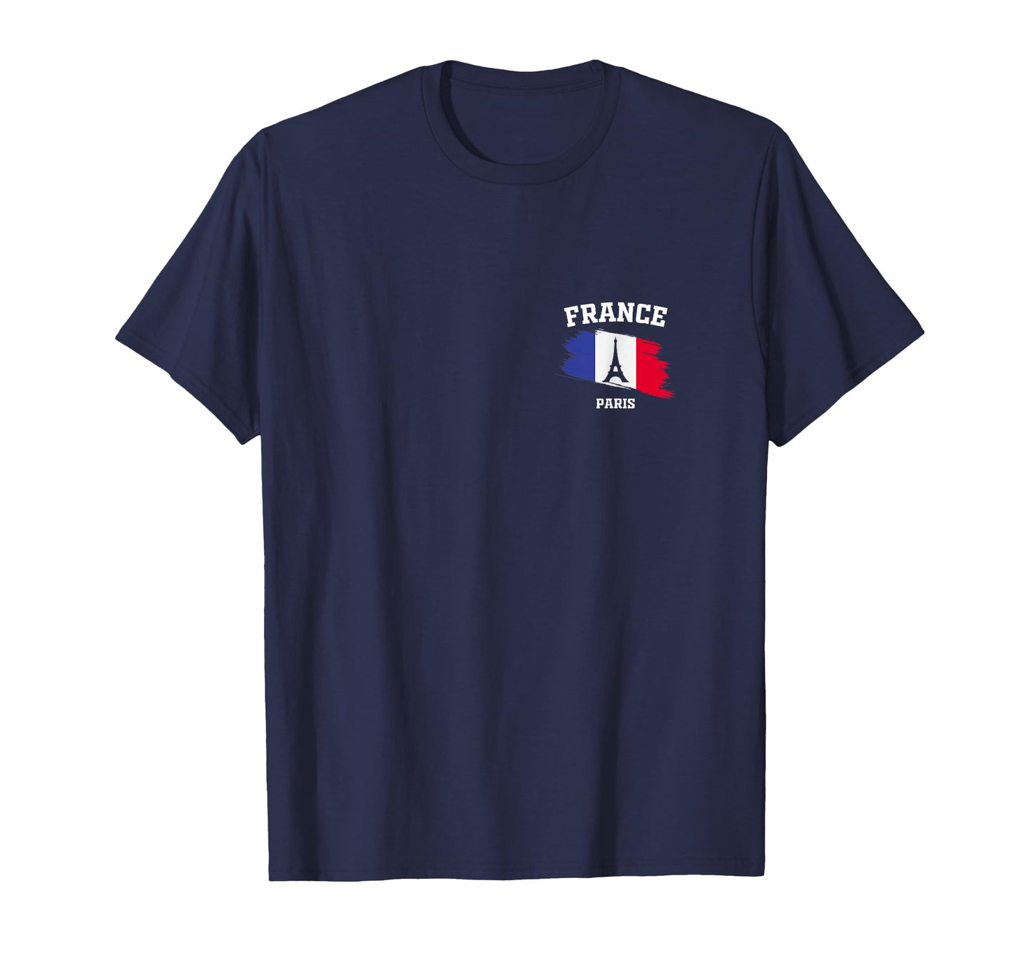 Eiffel Tower Paris France French Flag Vacation Parisian T-Shirt