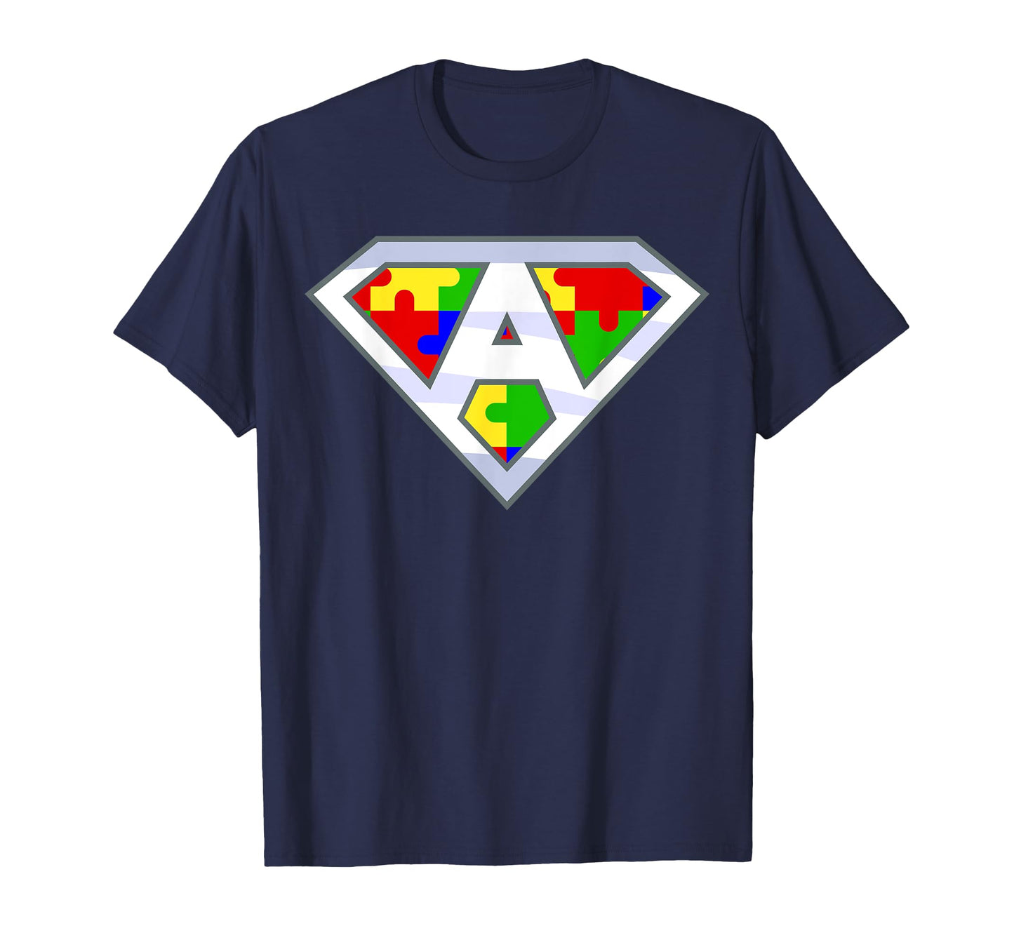 Autism Awareness Day Superhero T-Shirt T-Shirt