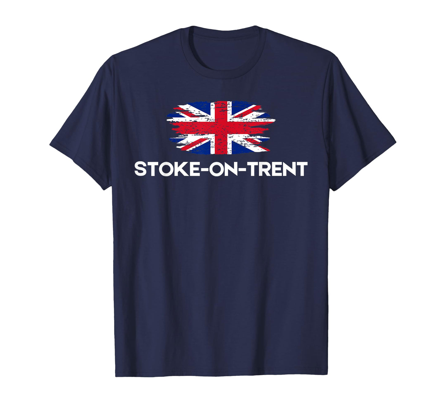 Stoke-on-Trent UK City Women Men United Kingdom Town England T-Shirt