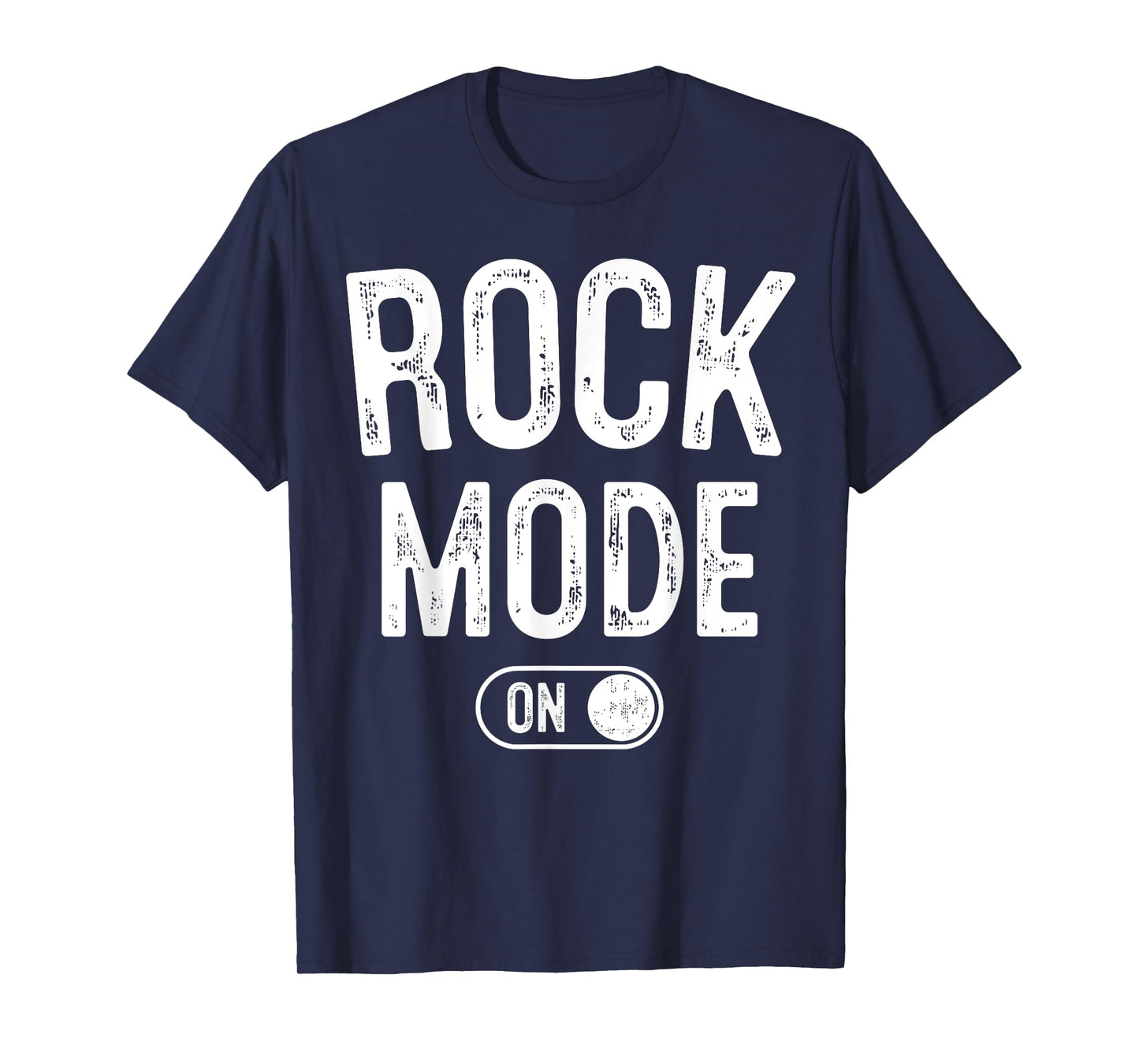 Rock Mode On Funny Rocker Gift Guitar Lover Guitarist T-Shirt