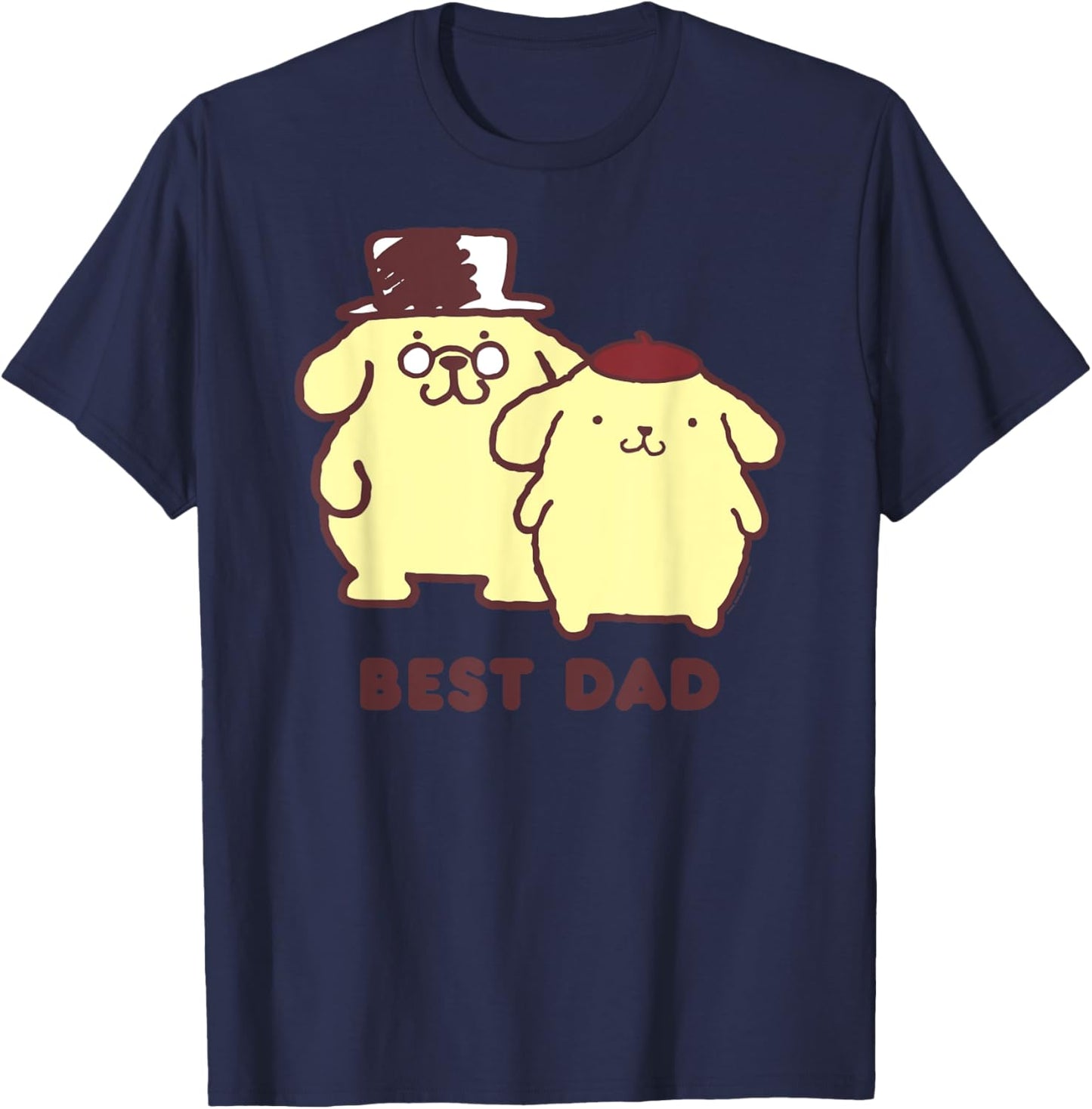 Pompompurin Best Dad Father's Day T-Shirt