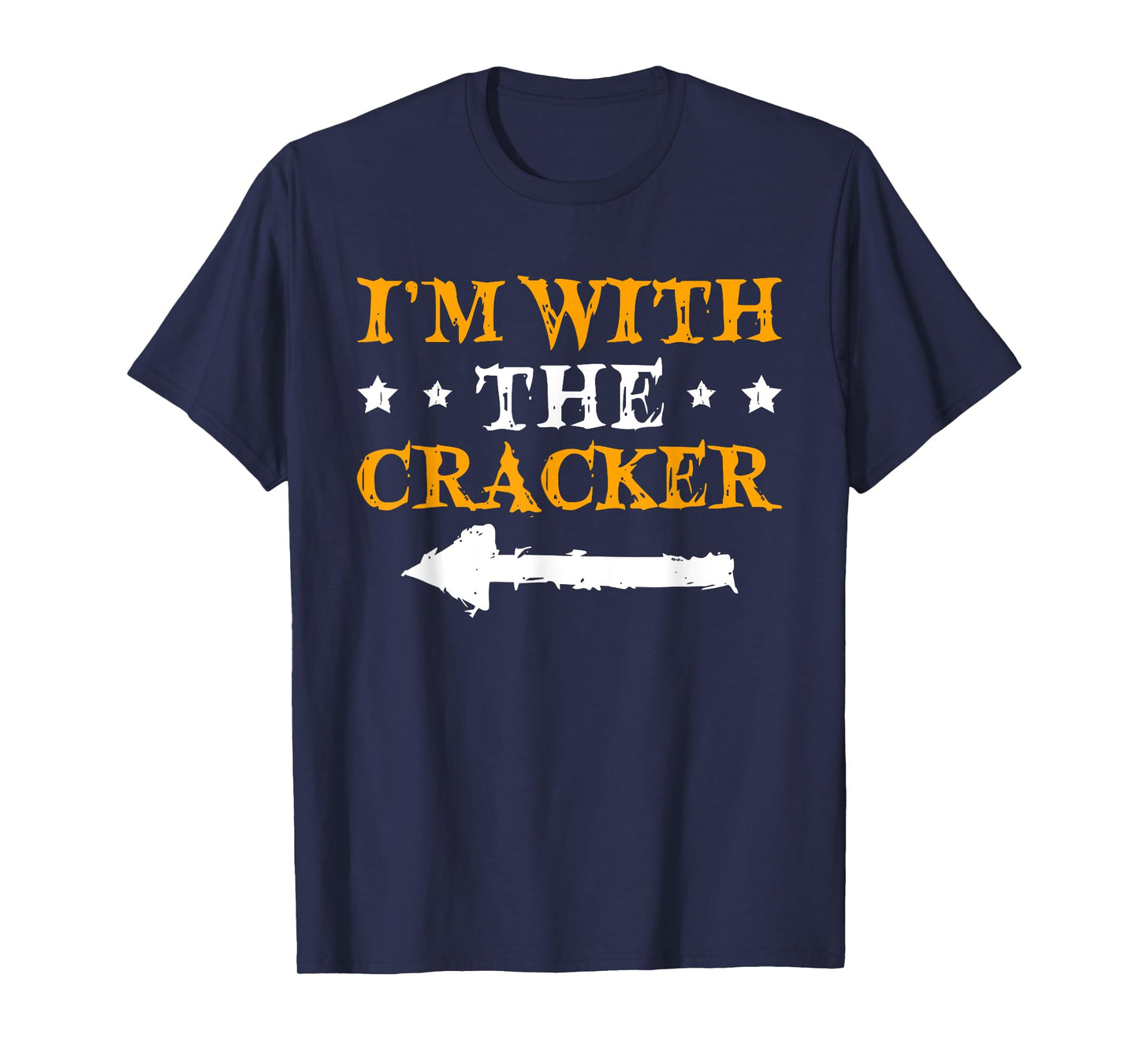 I'm With The Cracker Funny Couple Halloween T-Shirt