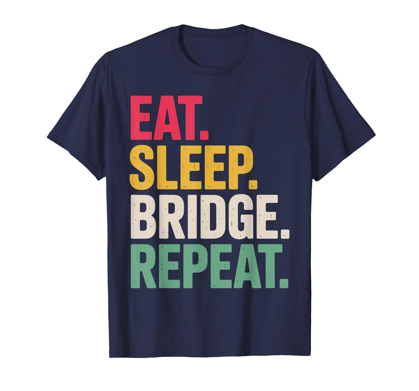 Cool Bridge Player Art for Men Women Card Game Player Bridge T-Shirt