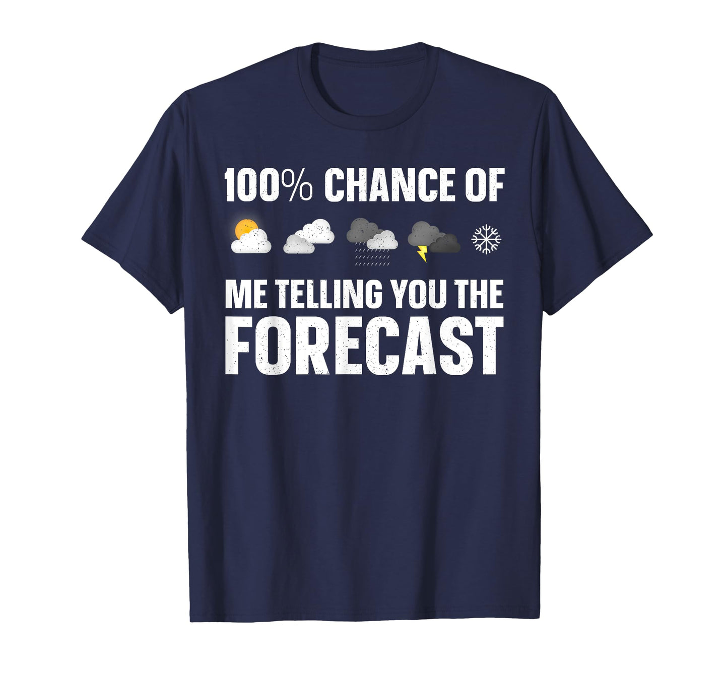 Funny Meteorology Art For Men Women Weather Meteorologist T-Shirt