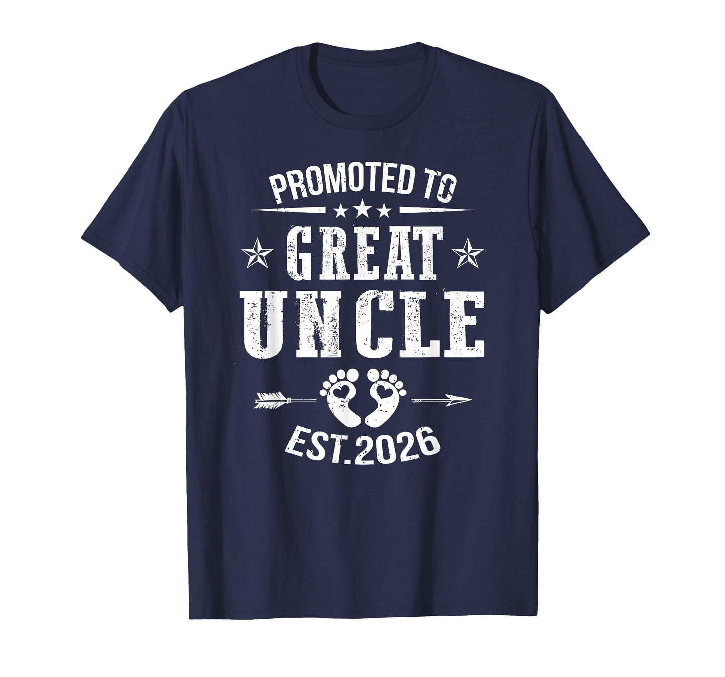 Promoted To Great Uncle Est 2026 Soon To Be Uncle T-Shirt