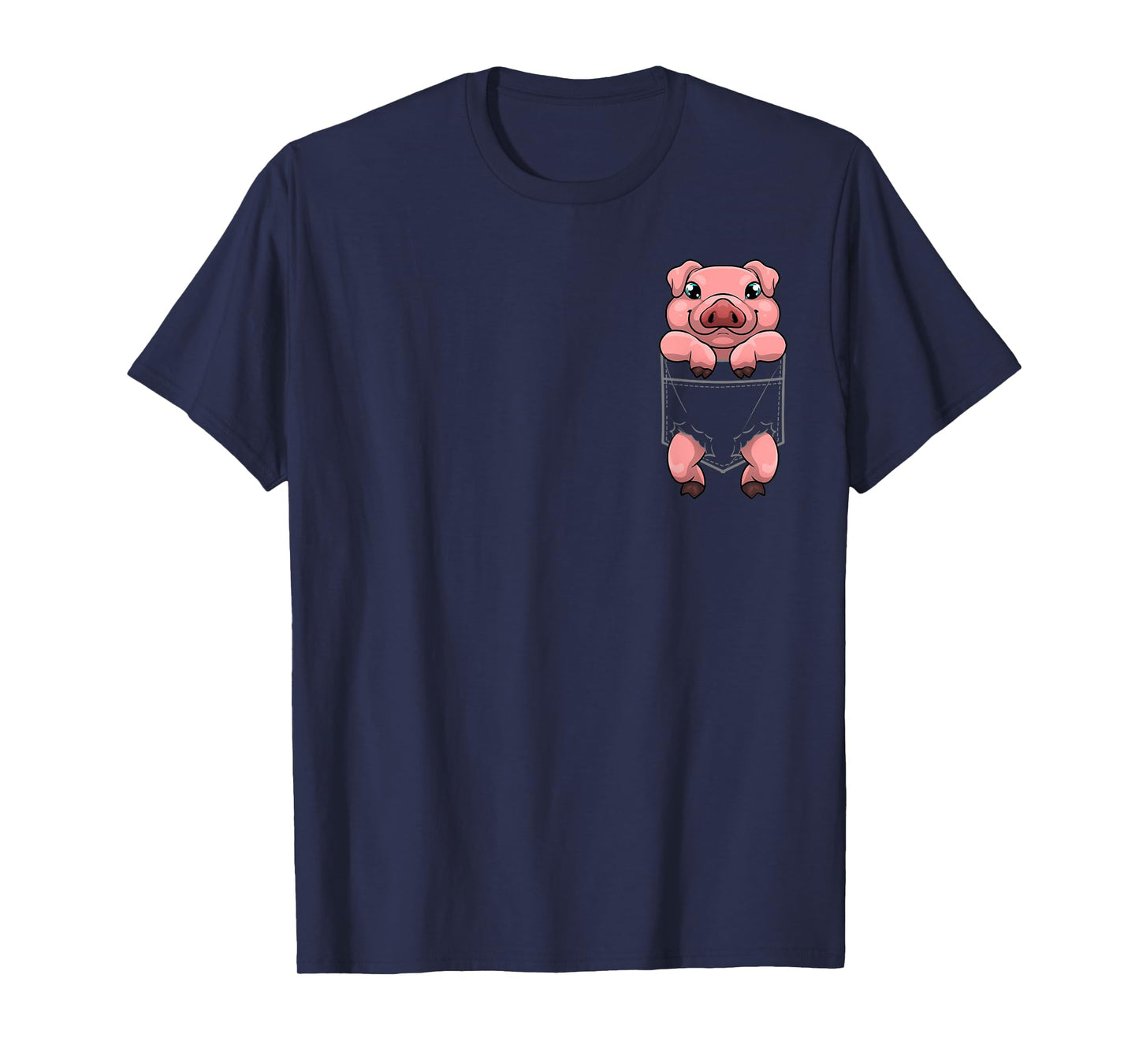 Cool Pig Art For Men Women Farm Animal Piggy Pork Pig Lovers T-Shirt