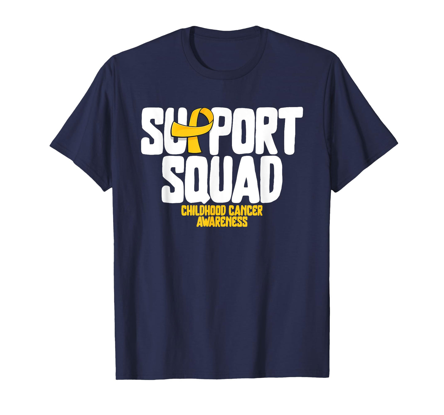 Childhood Cancer Support Squad Childhood Cancer Awareness T-Shirt
