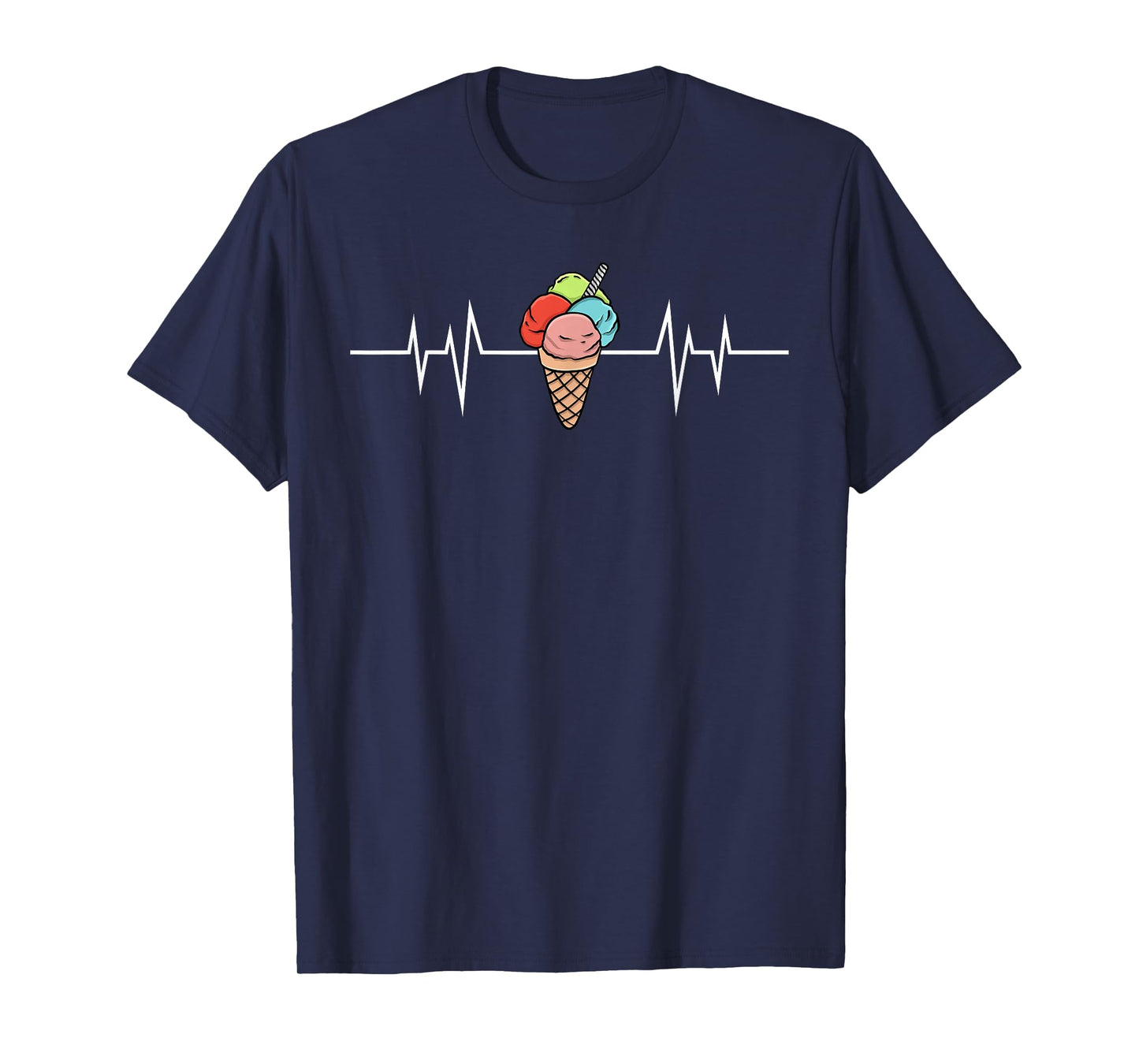 Cool Ice Cream Costume For Men Women Kids Adult Ice Cream T-Shirt