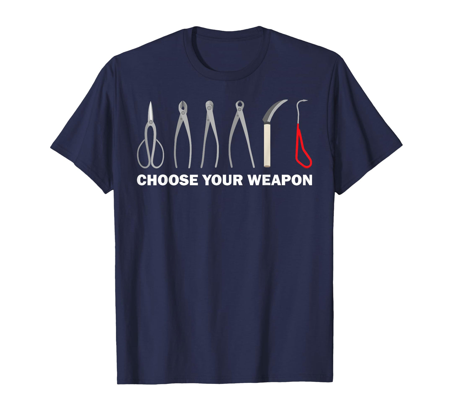 Funny Bonsai Gardening Tools Design For Men Women Pruning T-Shirt