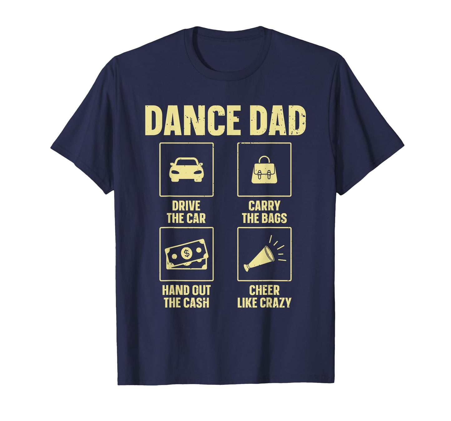 Best Dance Dad Design For Men Father Dance Teacher Dance Dad T-Shirt