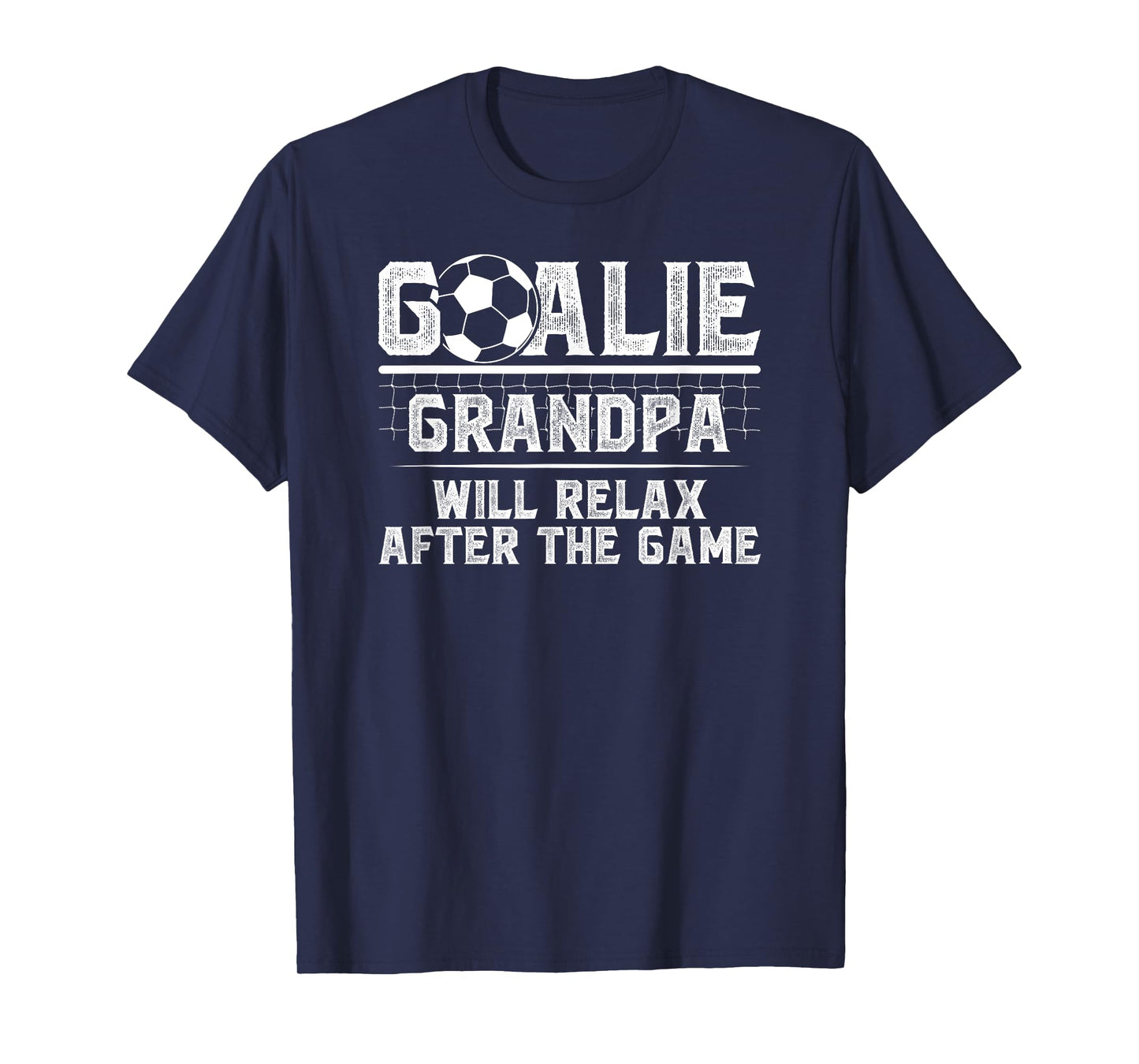 Funny Soccer Goalie Grandpa Of A Soccer Keeper Grandpa T-Shirt