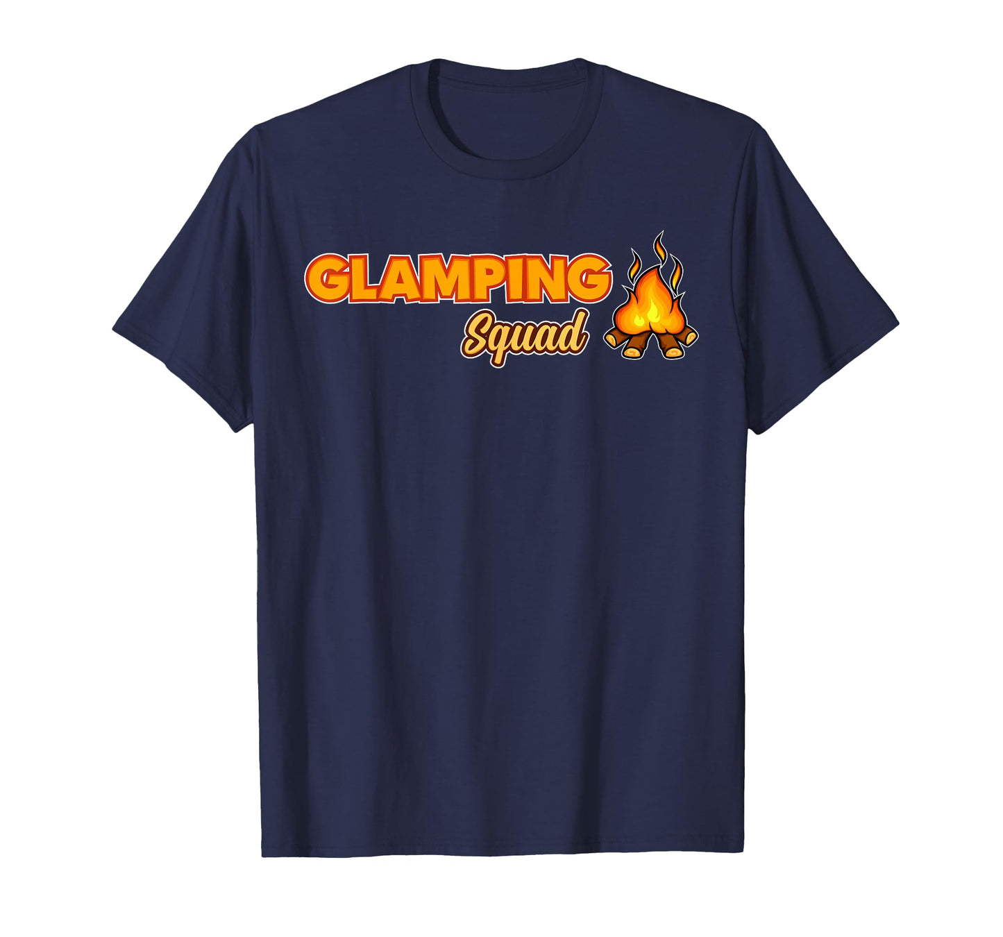 Cool Glamping Art For Men Women Outdoorsy RV Camping Glamper T-Shirt