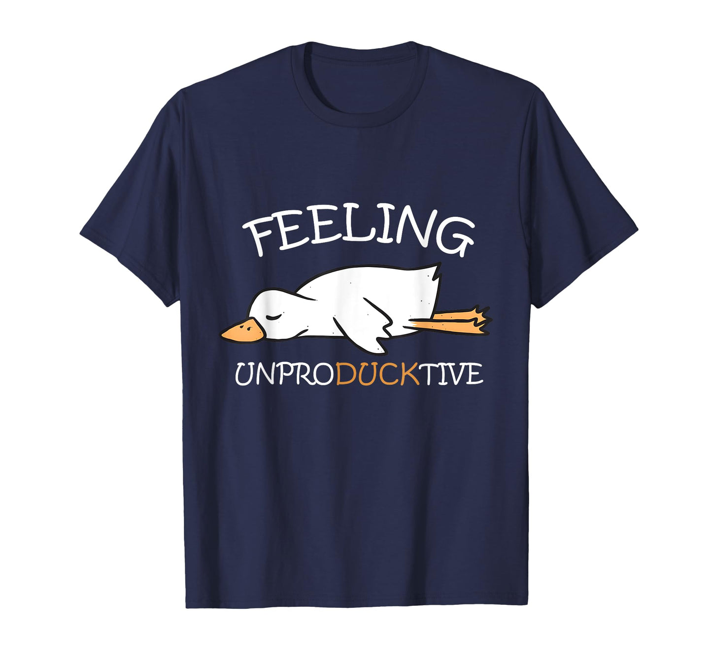 Feeling Unproductive Retro Design For Work And Life T-Shirt