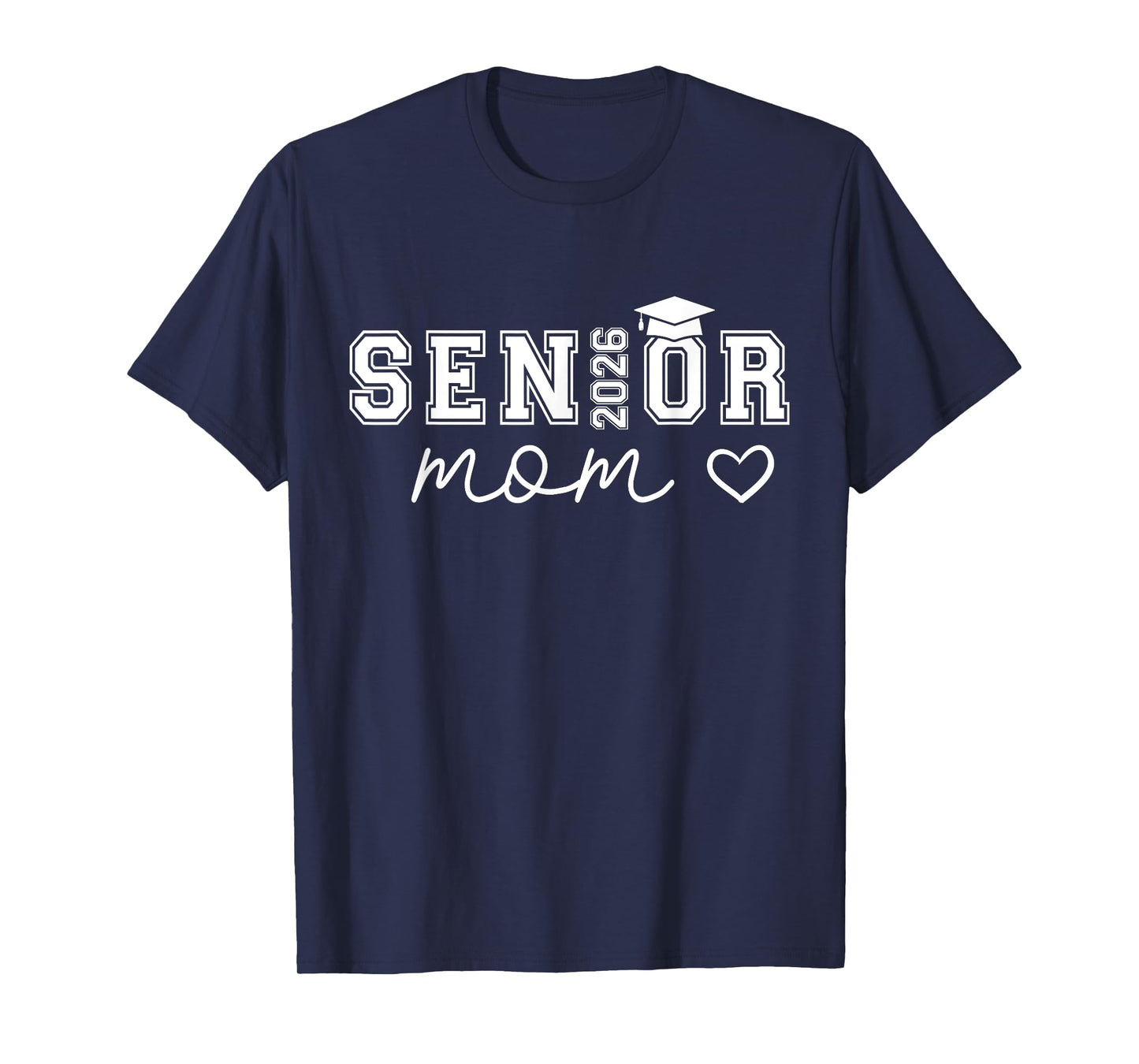 Mom Senior 2026 Proud Mom Of A Class Of 2026 Graduate T-Shirt