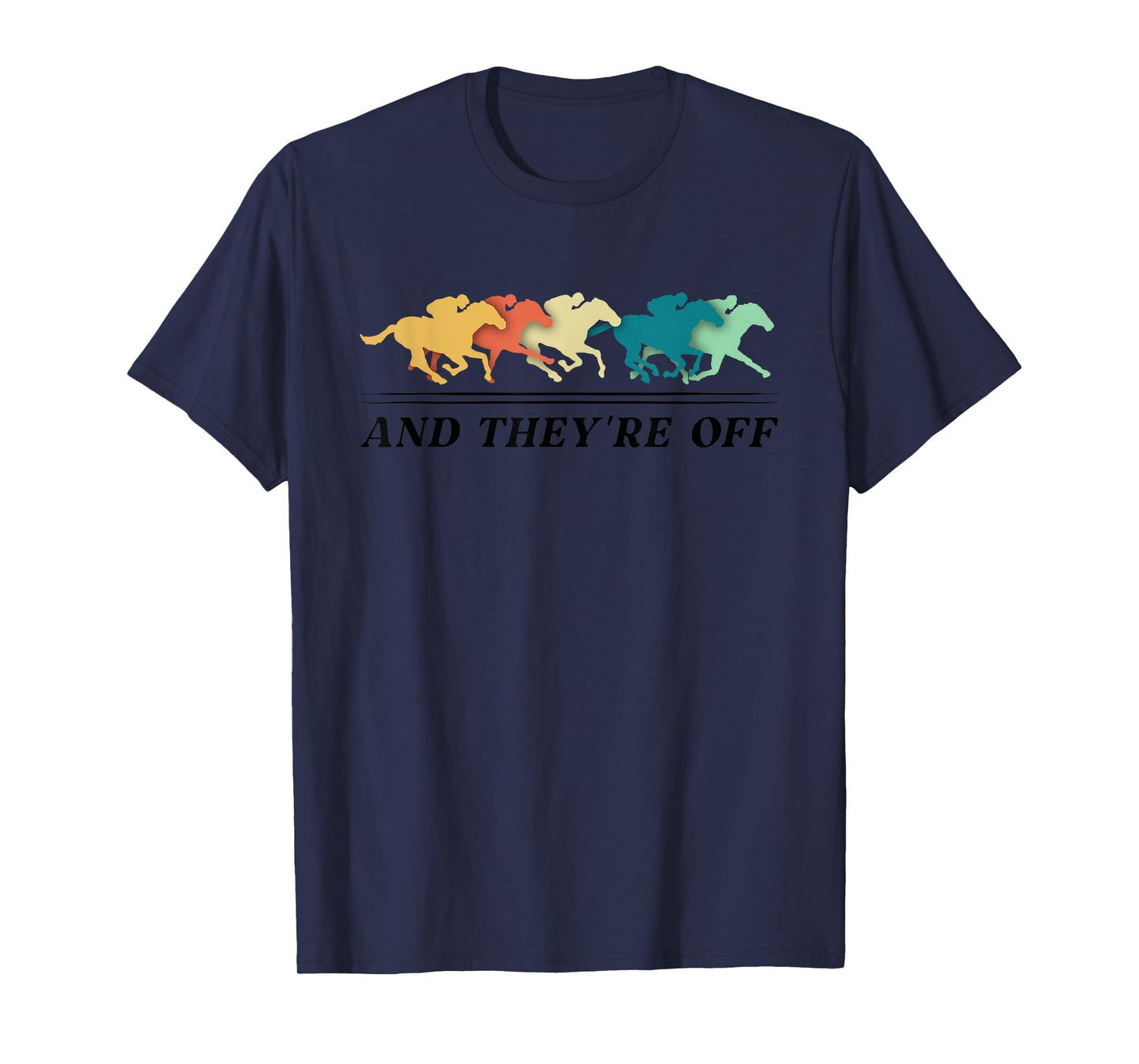Funny Horse Racing Jockey Racer Derby Rider Track Race Gifts T-Shirt