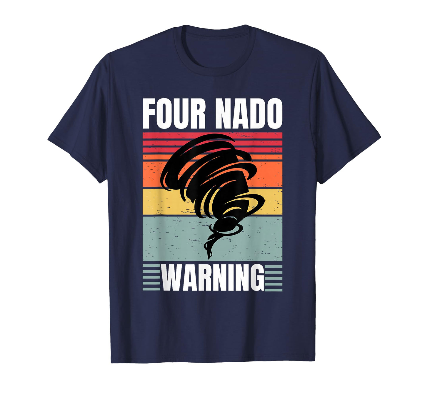 Four Nado Fournado 4th Birthday 4 Years Old Kids Boys girls T-Shirt