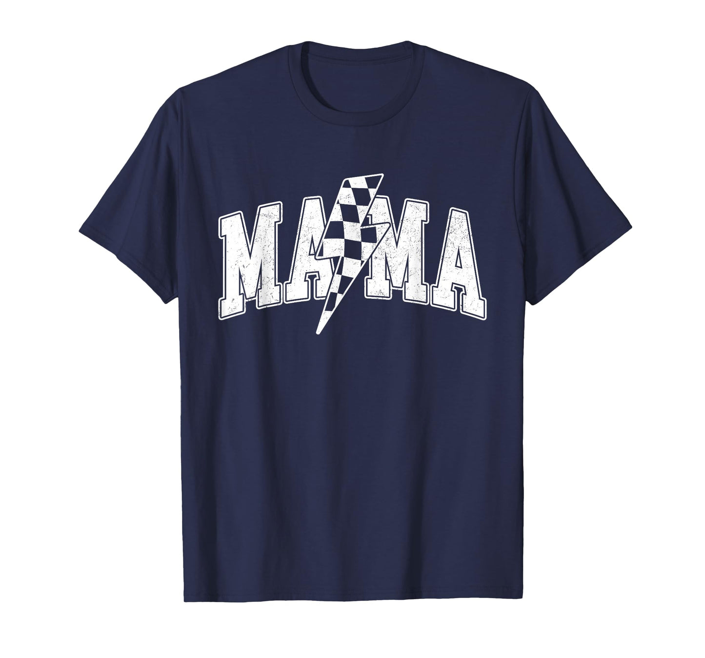 Mama Racing Car Family Matching Birthday Party Mother's Day T-Shirt
