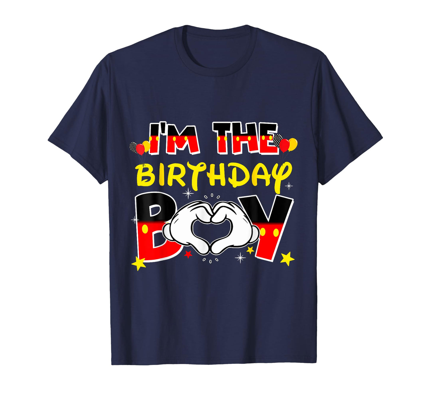 I'm The Birthday Boy Family Matching Decor For Men Women T-Shirt
