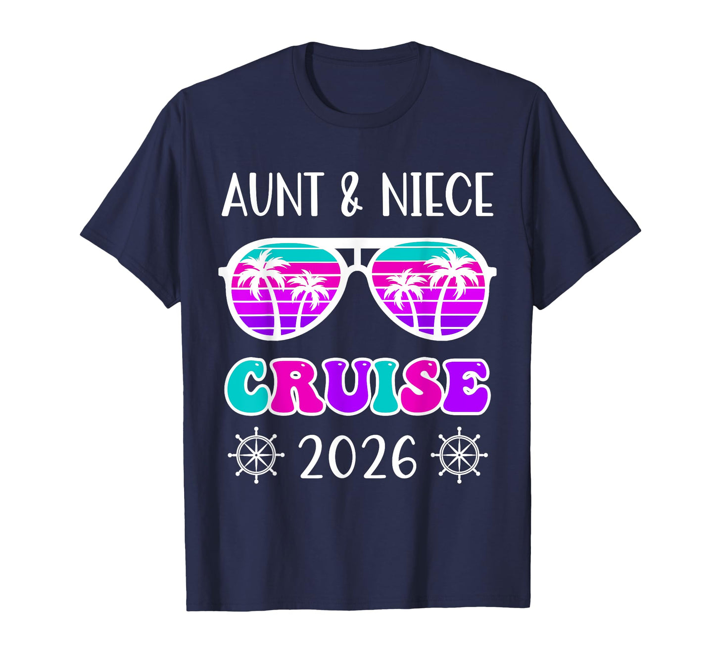 Aunt Niece Cruise Trip 2026 Summer Vacation Matching Family T-Shirt