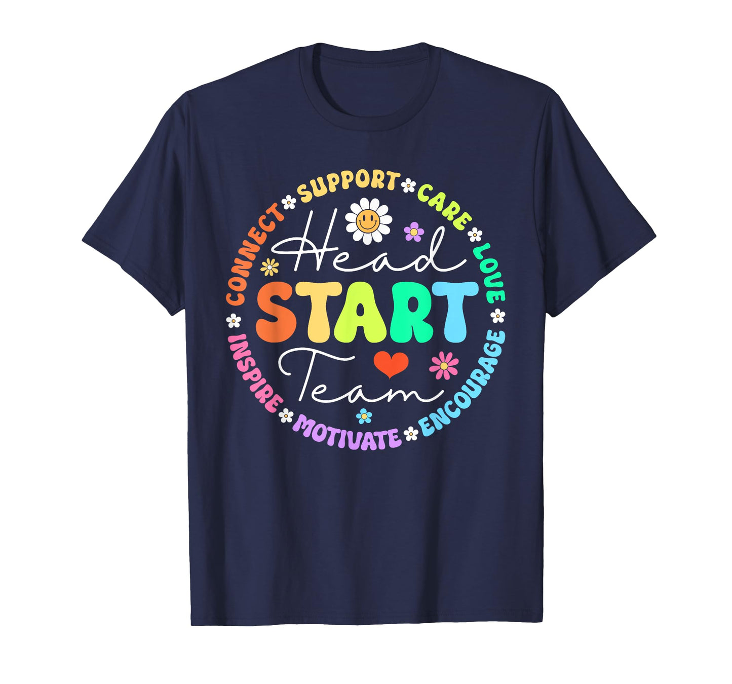 Head Start Team Homeschool Teacher Headstart Back To School T-Shirt for Men Women Girls Kids