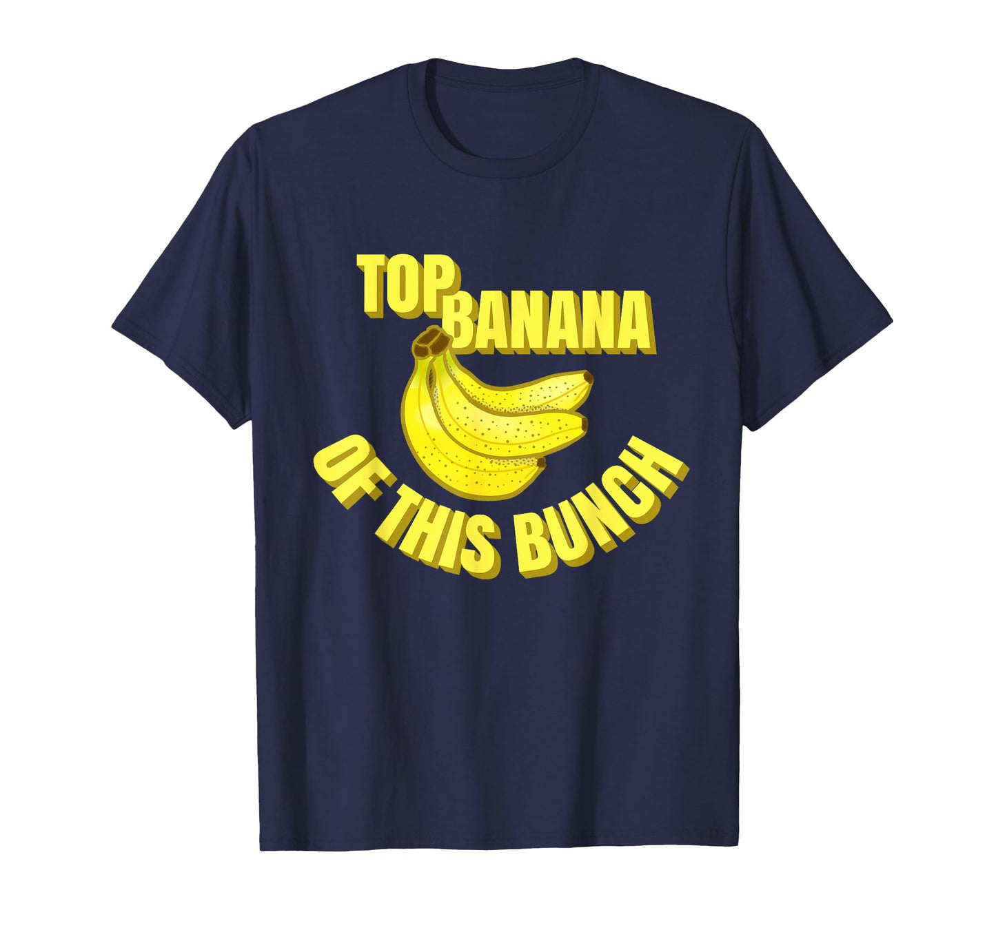 Top Banana of this Bunch Funny Mom Dad Group Leader Graphic T-Shirt