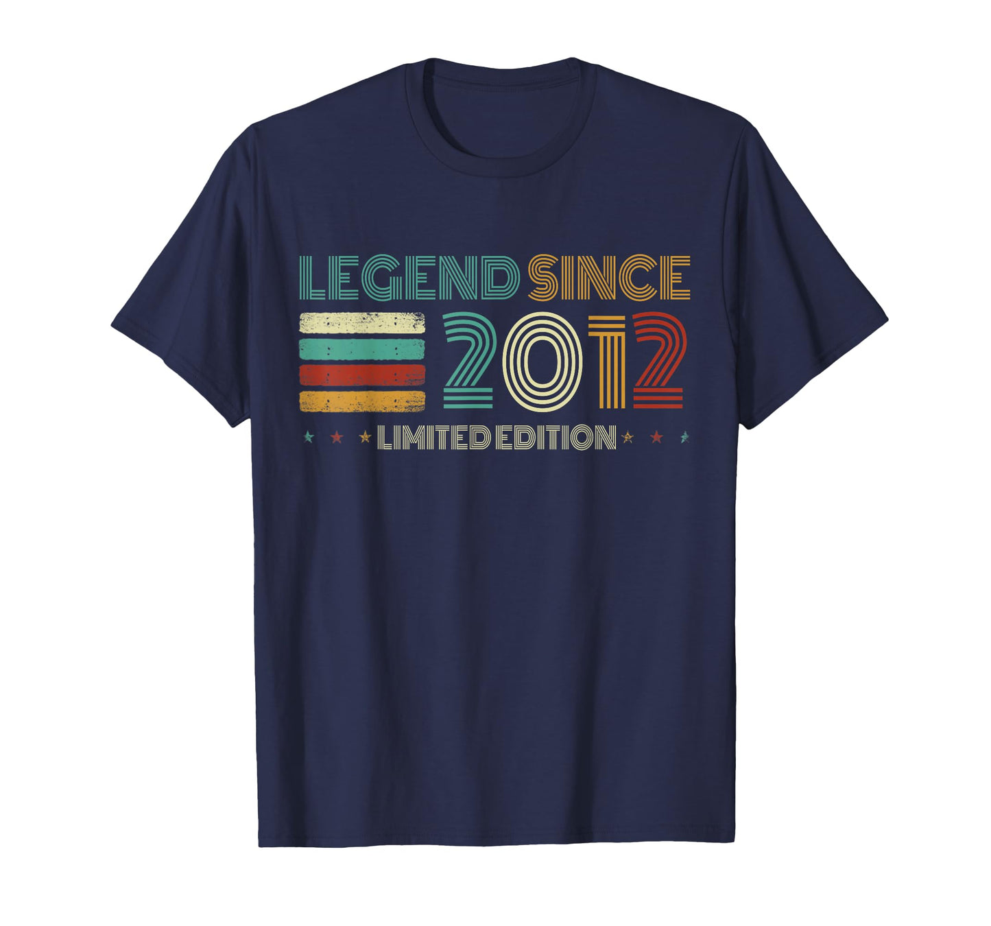 13 Years Old Legend Since 2012 13th Birthday T-Shirt