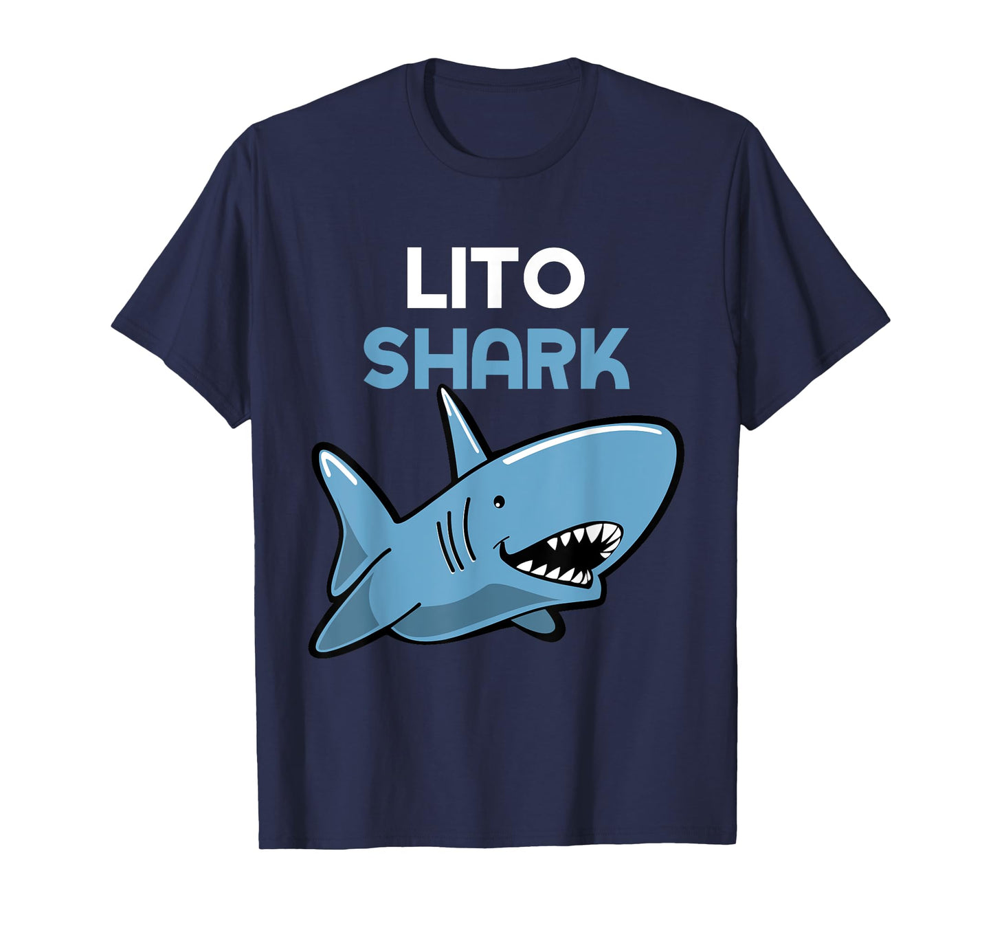 Lito Shark Funny Family T-Shirt