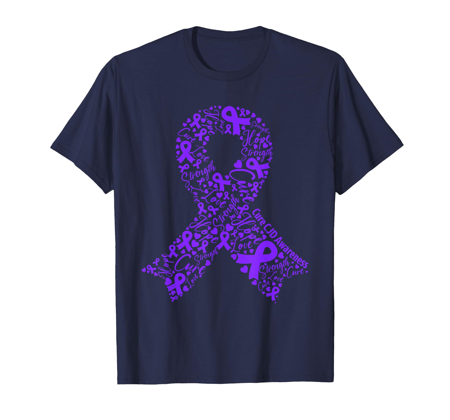 Cure CJD Warrior Awareness Survivor Fighter Supporter T-Shirt