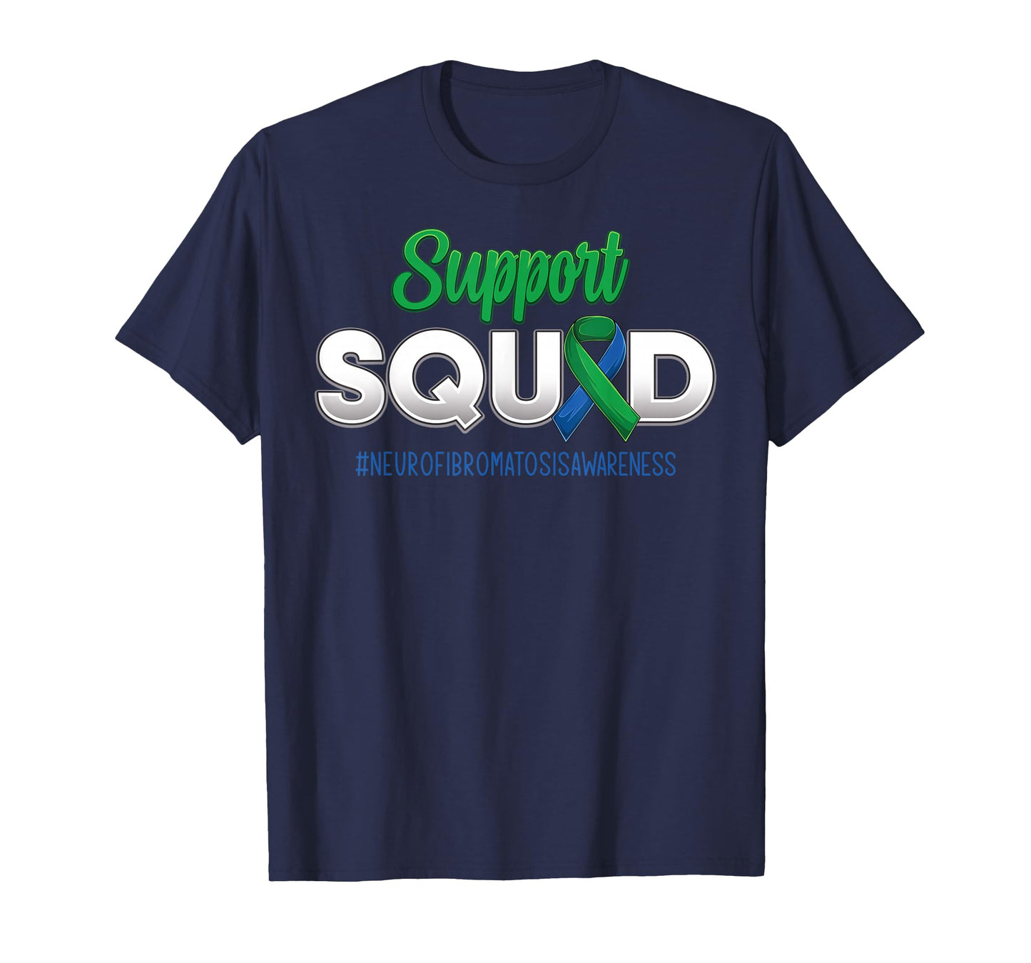 Support Squad Neurofibromatosis Awareness Strong Men Women T-Shirt