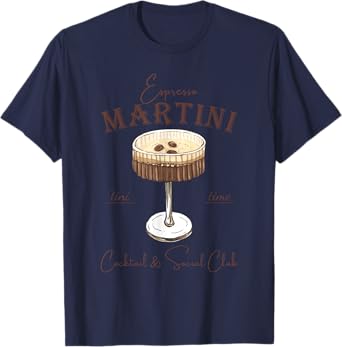 Espresso Martini Social Club Drinking Vintage T-Shirt