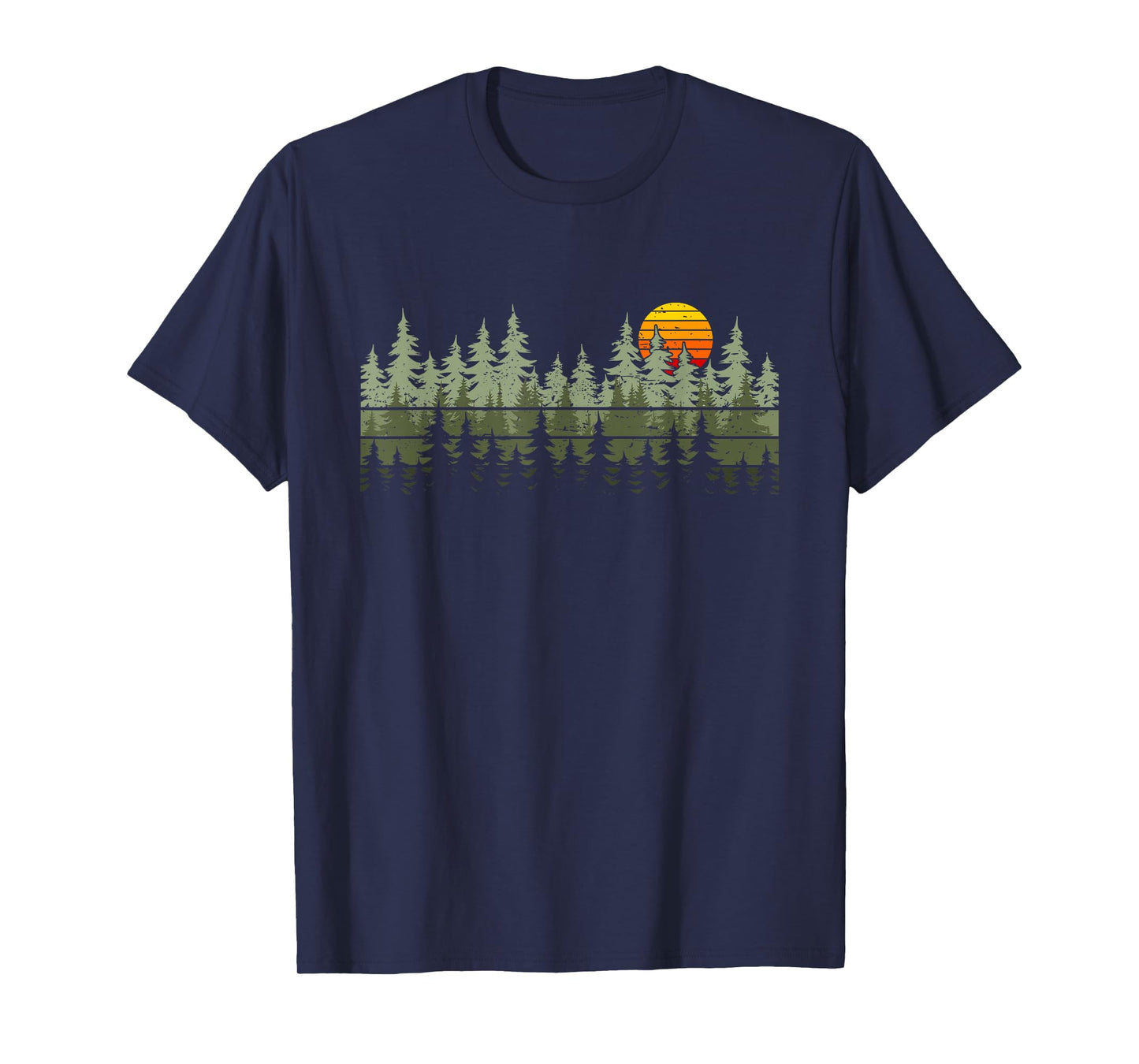 Trees Wildlife Nature Vintage Forest T-Shirt