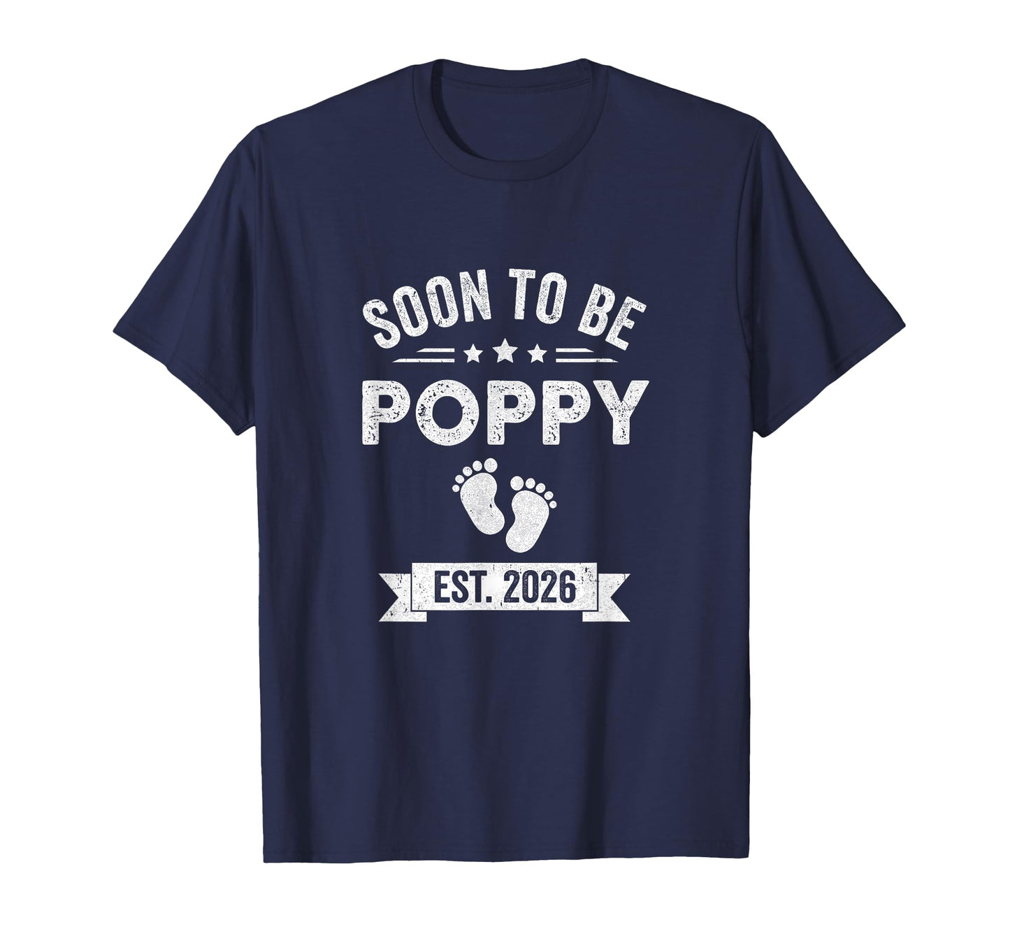 Soon To Be Poppy 2026 Fathers Day First Time Poppy T-Shirt