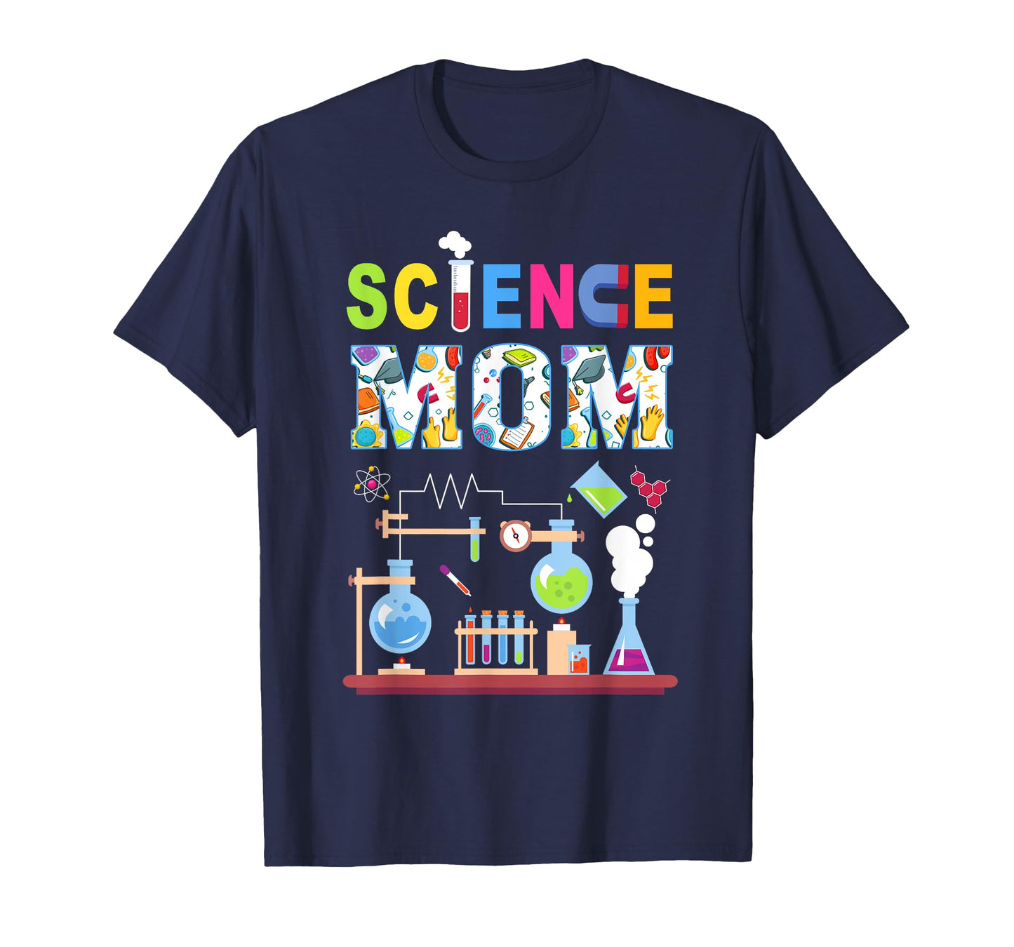 Science Mom Family Science Birthday Party Matching T-Shirt