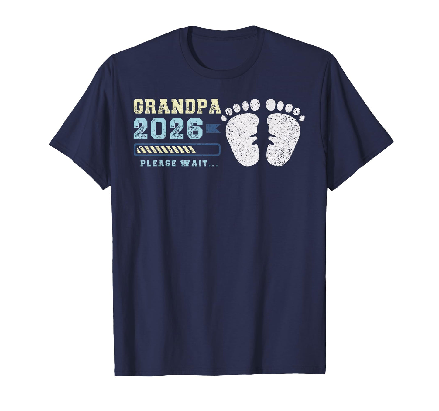 Grandpa 2026, Baby Announcement, Expecting Grandfather T-Shirt