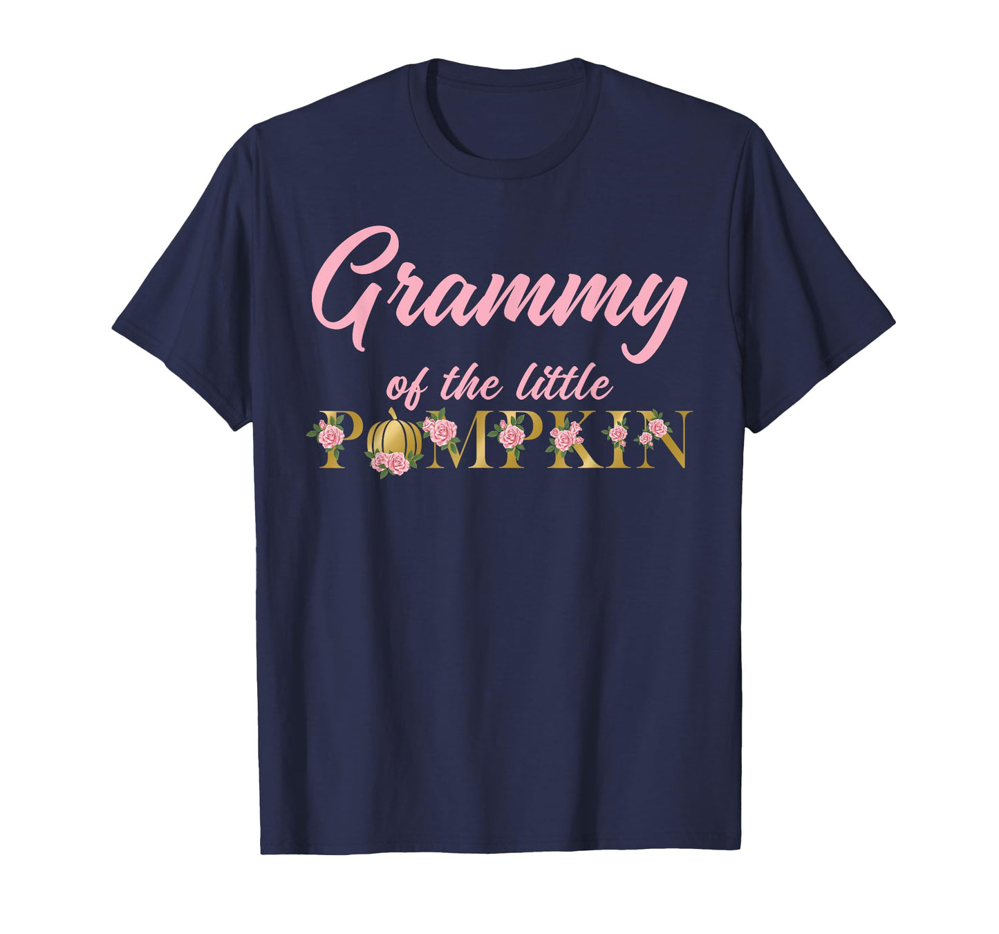 Grammy of Little Pumpkin First Birthday Autumn Pumpkin T-Shirt