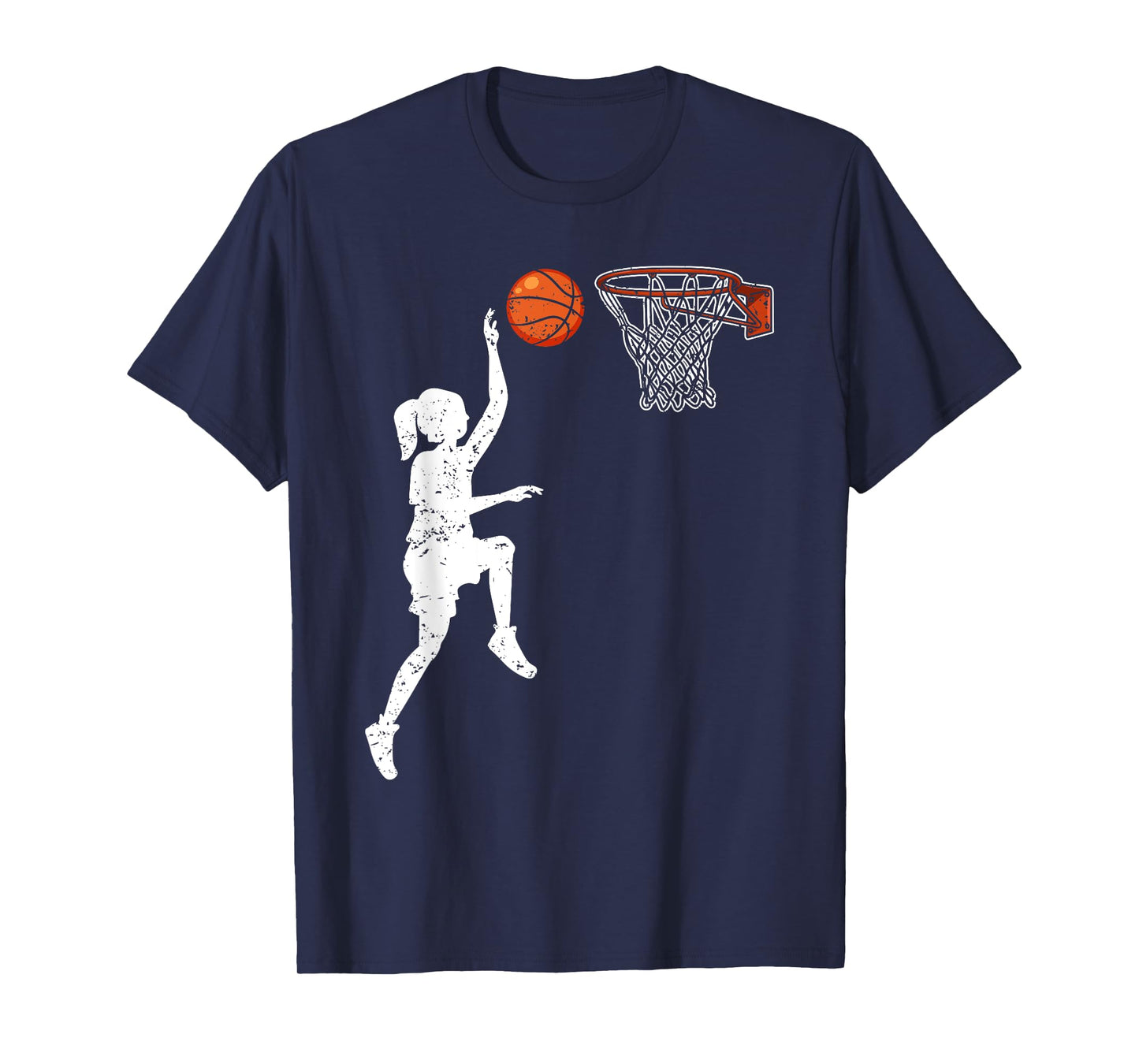 Basketball Girl Woman T-Shirt