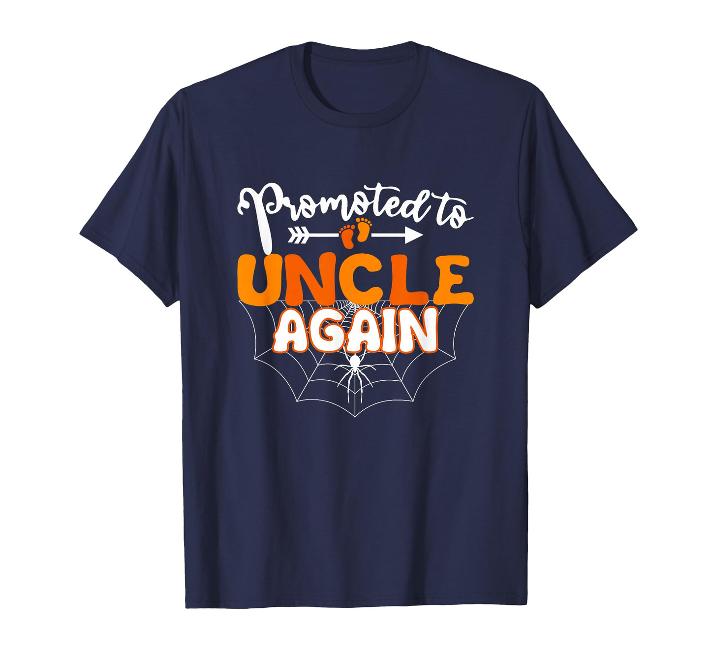 Promoted to Uncle Again Halloween Pregnancy Announcement T-Shirt