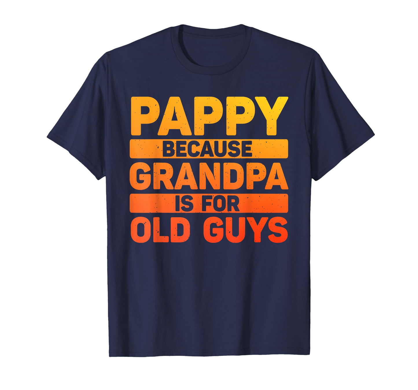 Pappy Design For Grandpa From Grandkids Father's Day Pappy T-Shirt