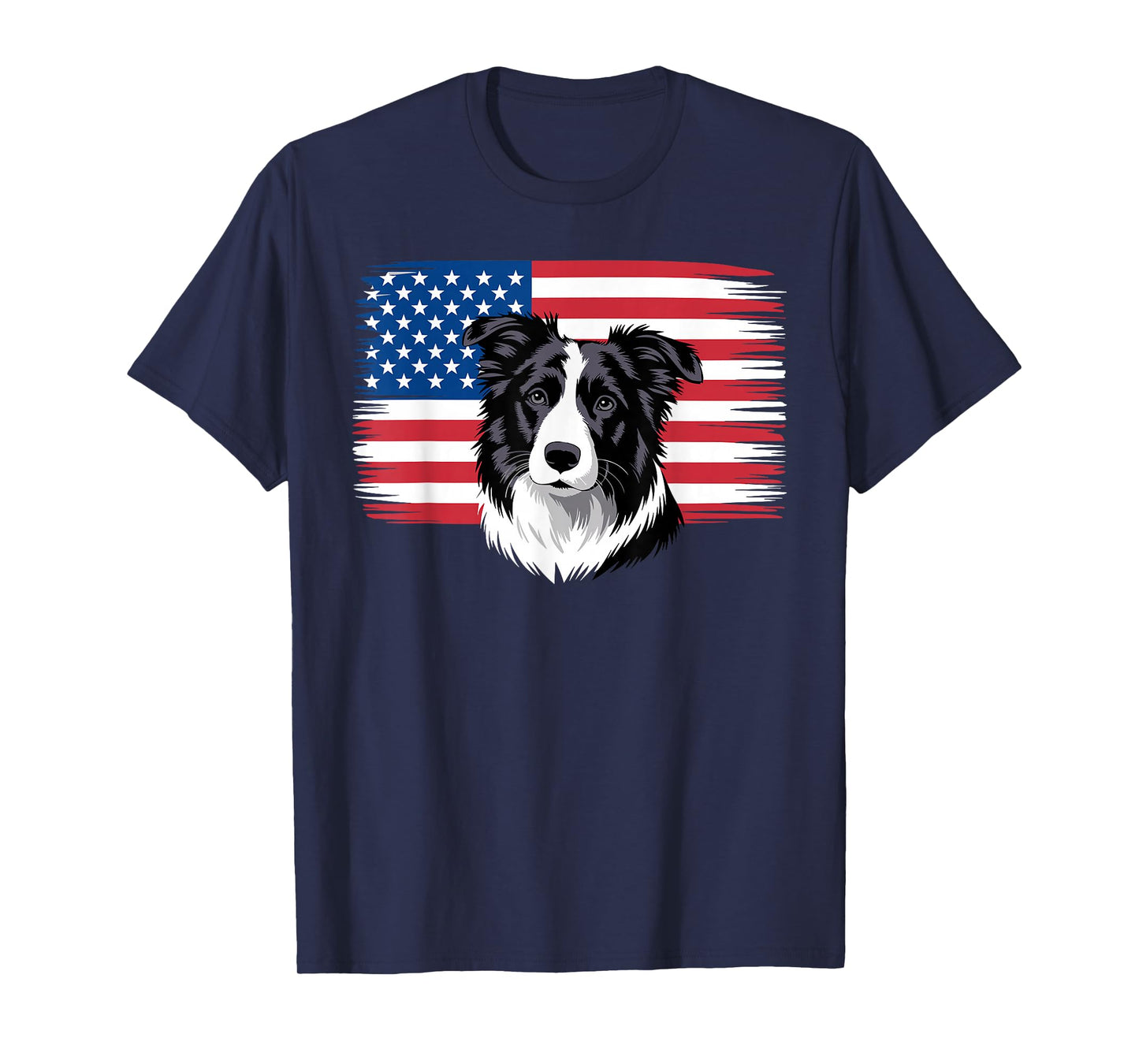 Cool Border Collie Design for Men Women Border Collie Lover T-Shirt
