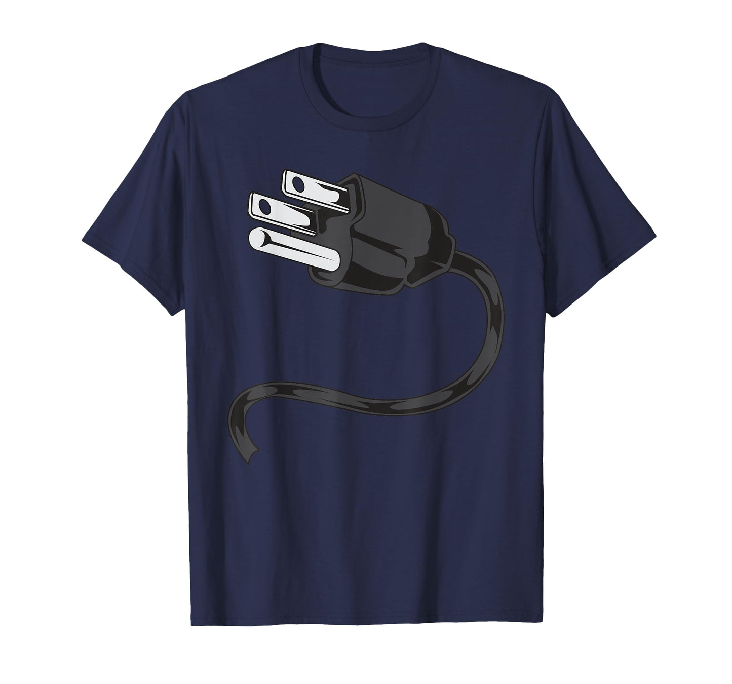 Electrical OUTLET PLUG And Socket Couples Costume Halloween T-Shirt