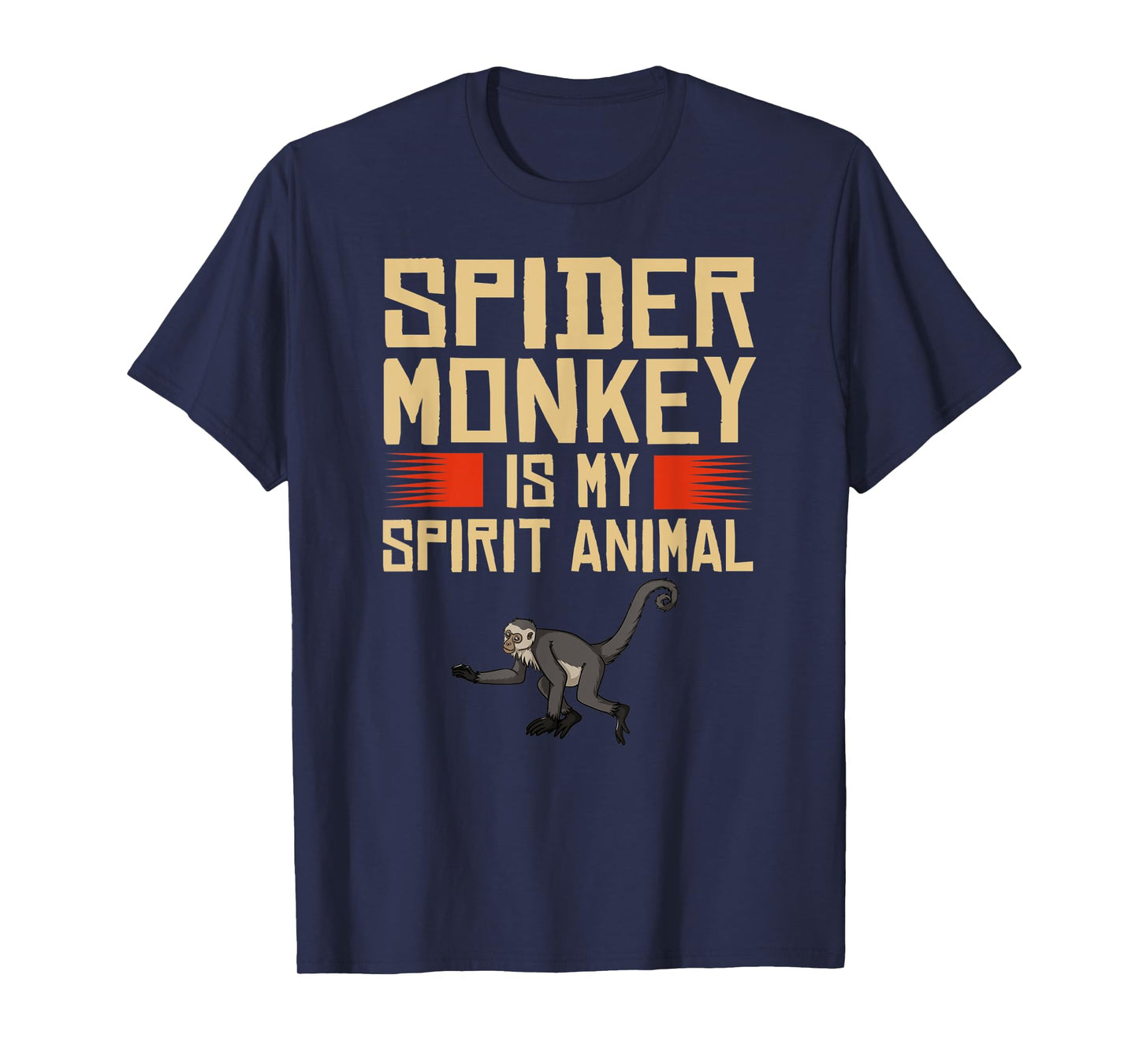 Spider Monkey Funny Cute Animal T-Shirt