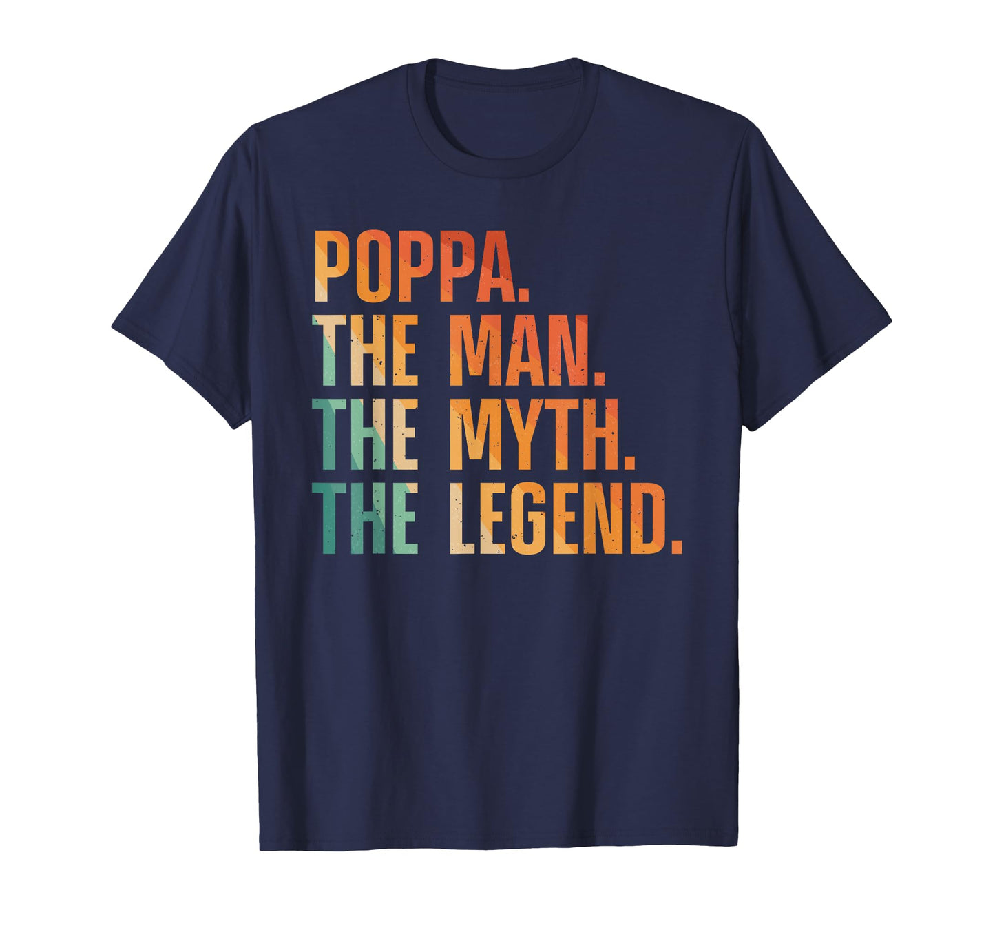 Poppa Design For Grandpa Grandfather From Grandkids Poppa T-Shirt