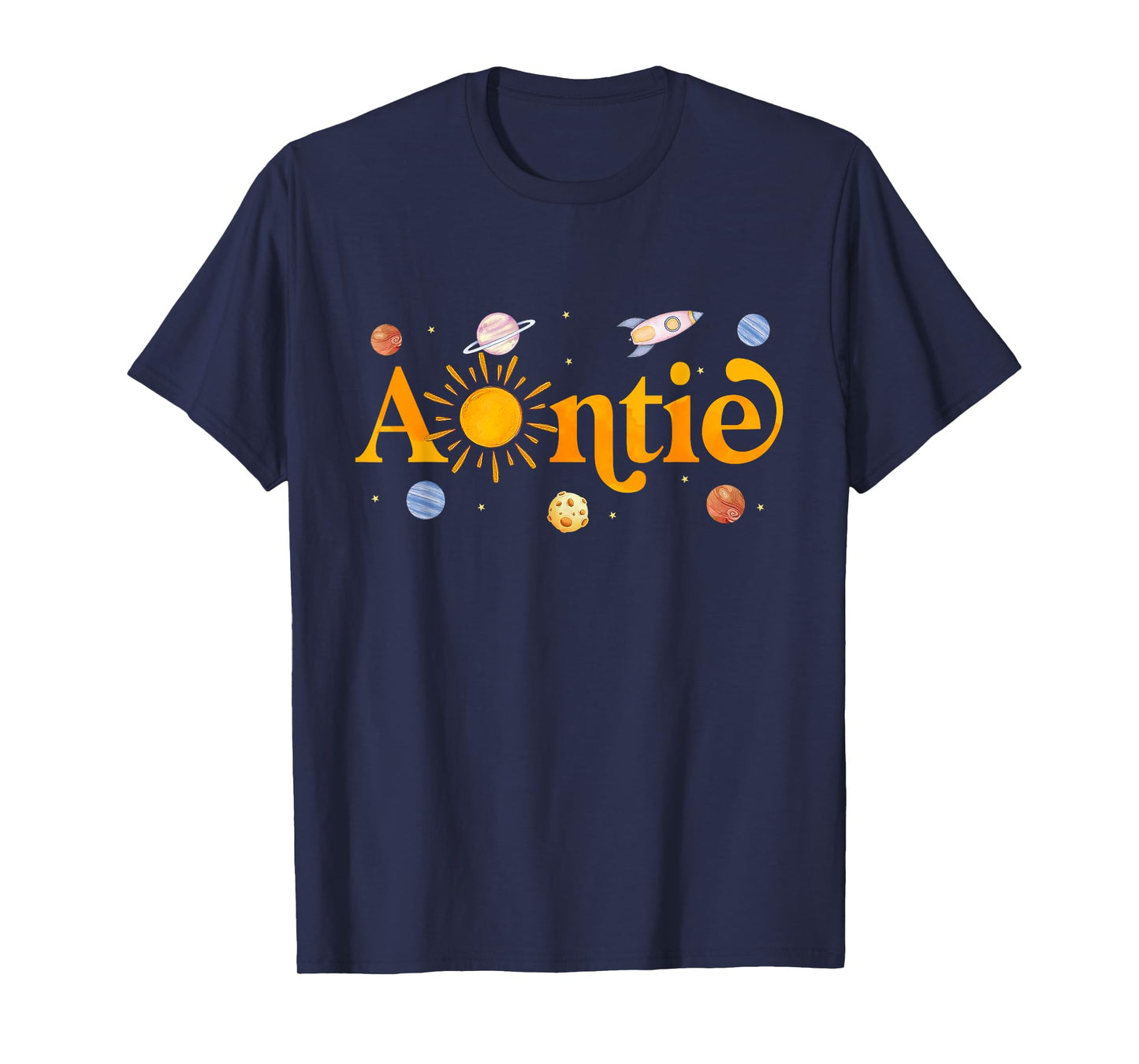 Auntie of The Birthday First Trip Around The Sun Bday Boy T-Shirt