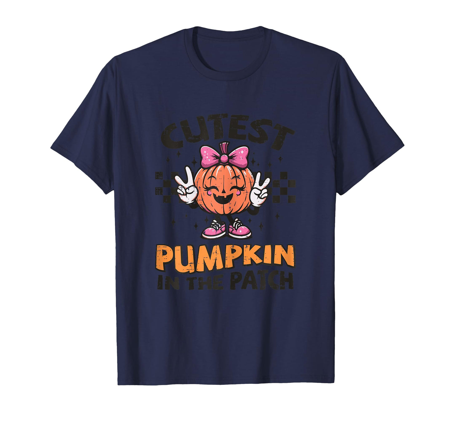 Halloween Cutest Pumpkin in Patch Costume Girls Kids Youth T-Shirt